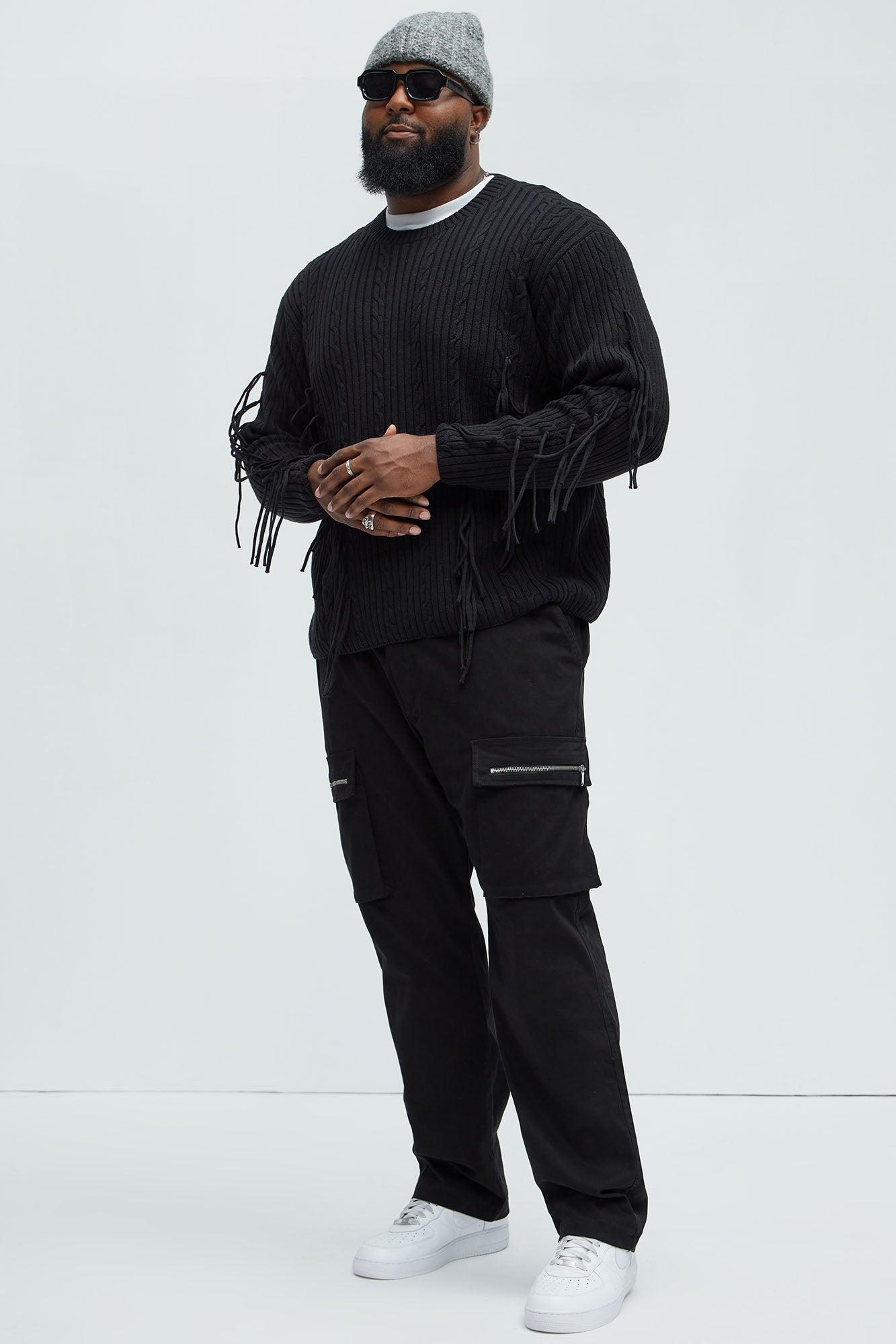 Walk it Slim Cargo Pants - Black Product Image