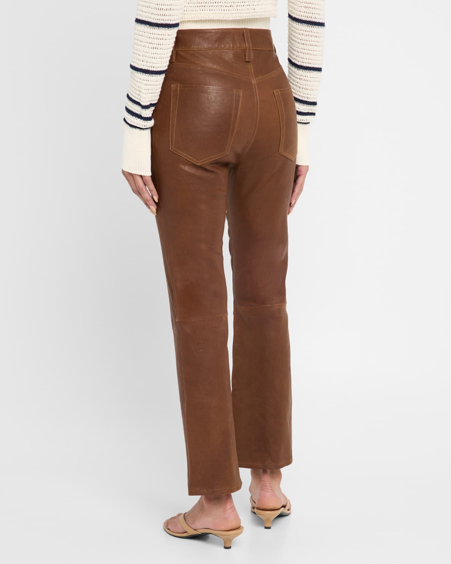 The Leather Reboot Crop Jeans Product Image