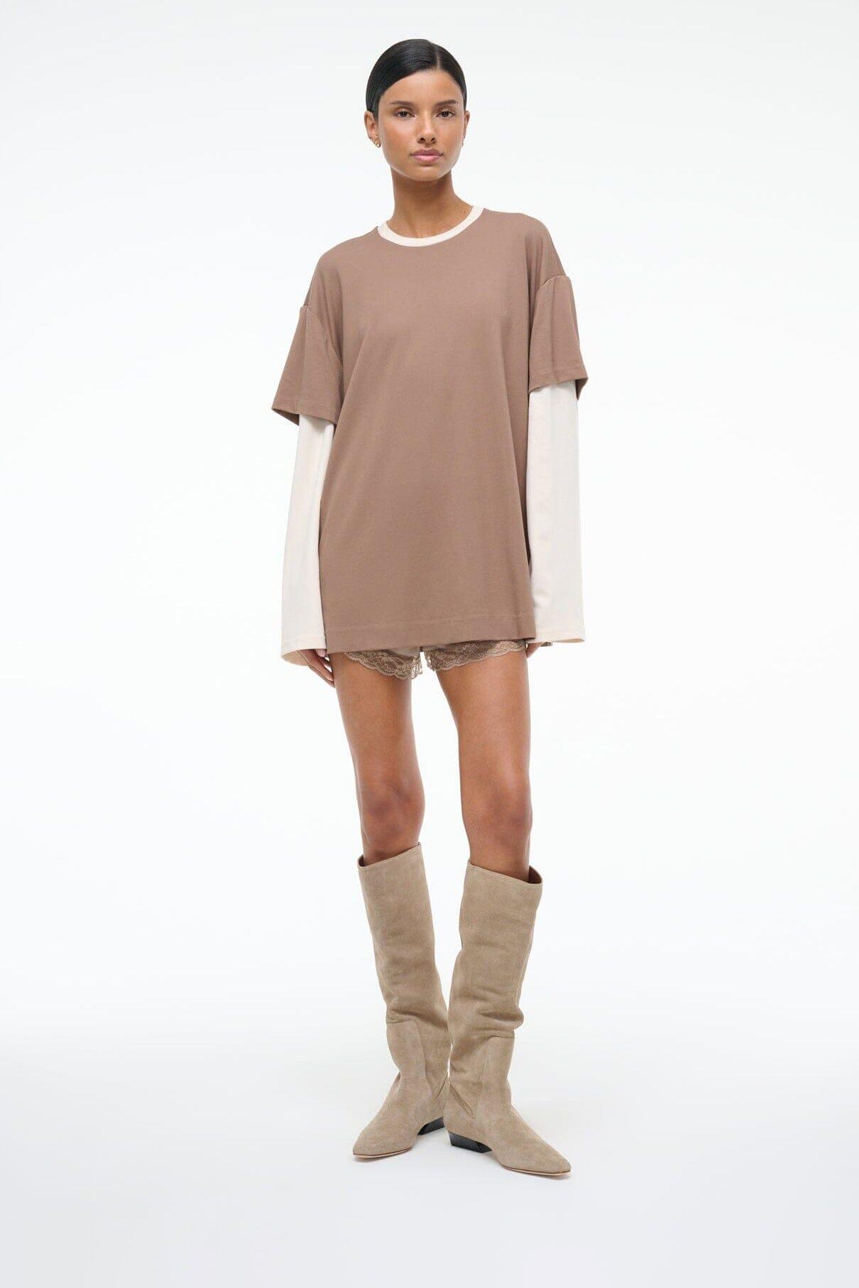 WALLY FLAT BOOT | DUNE SUEDE Product Image