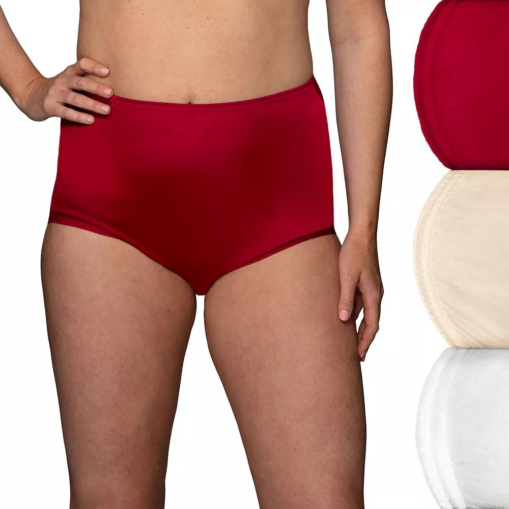 Women's Vanity Fair Lingerie® Perfectly Yours Ravissant 3-Pack Brief Panty Set 15711,  Product Image