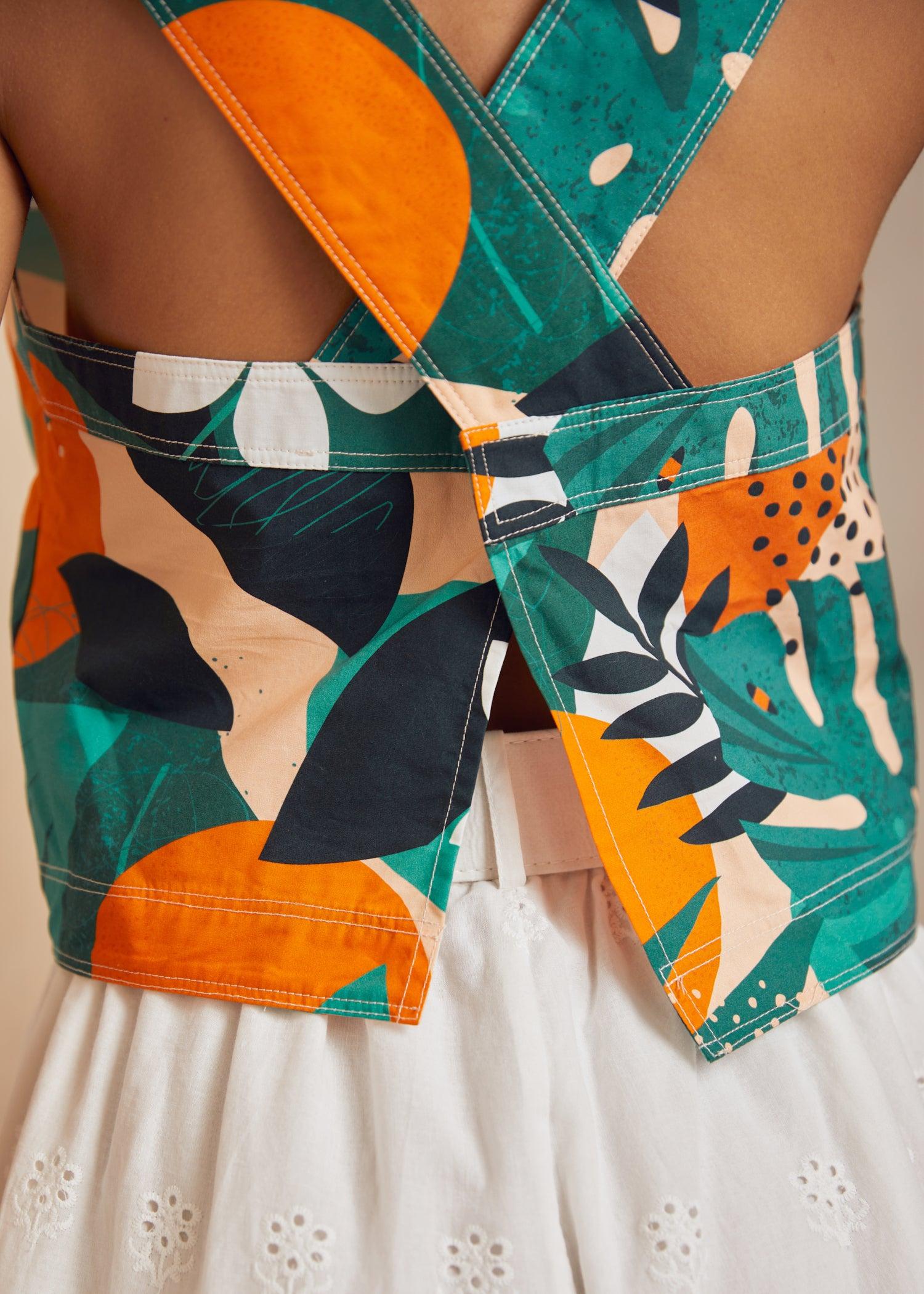 The Breezy Backdrop Top Product Image