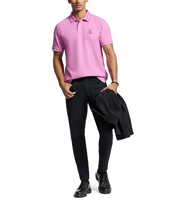 Psycho Bunny Ivins Pima Pique Short Sleeve Polo Shirt Product Image