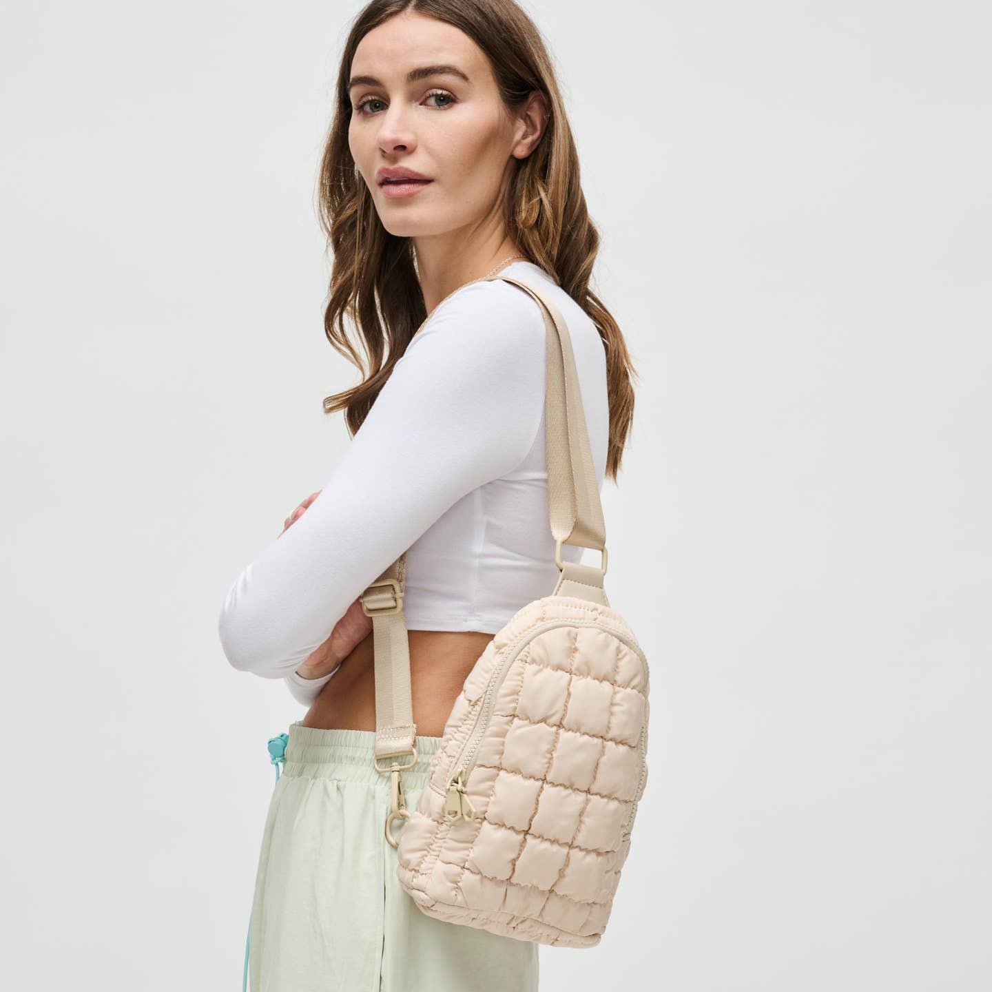 Quilted Sling Backpack Product Image