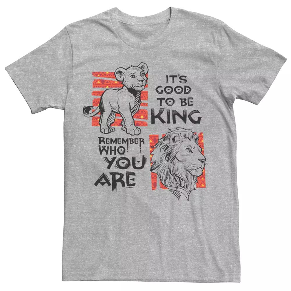Disney's Lion King Men's Good To Be King Short Sleeve Tee,  Product Image