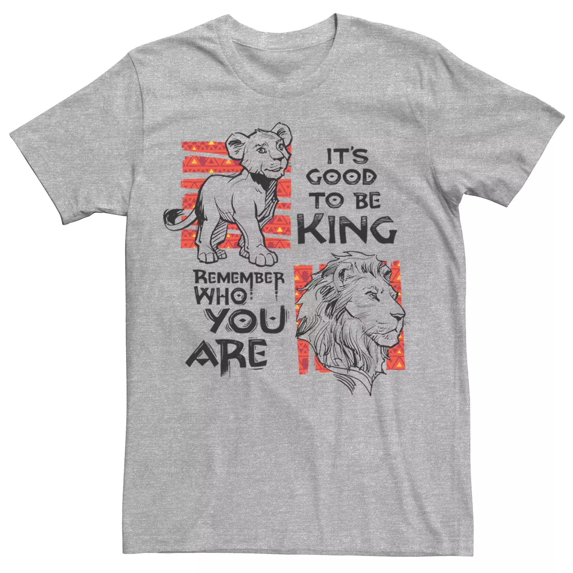 Disney's Lion King Men's Good To Be King Short Sleeve Tee,  Product Image
