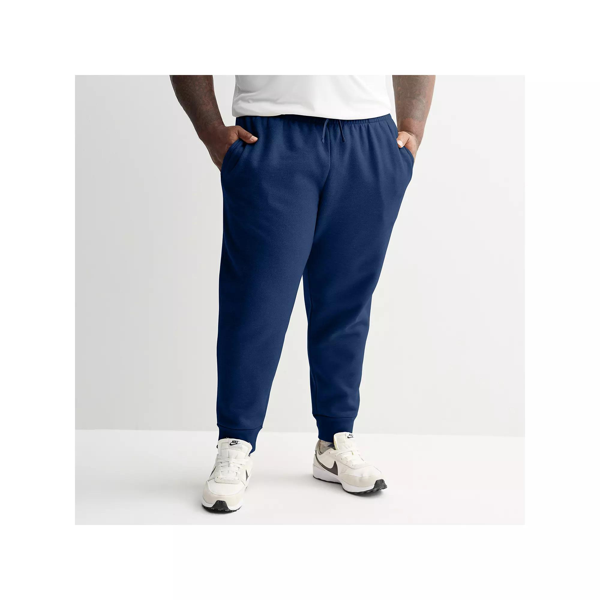 Big & Tall Tek Gear® Ultra Soft Fleece Joggers, Men's,  Product Image