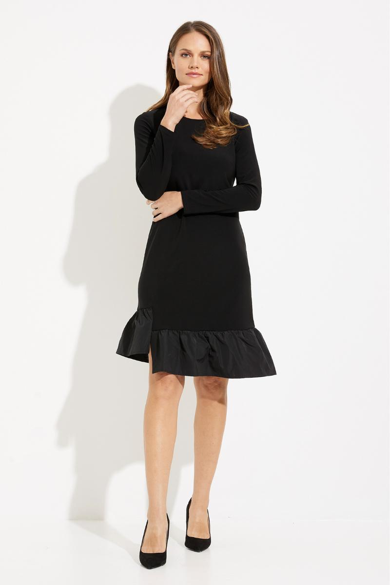 Long Sleeve Fit & Flare Dress Product Image