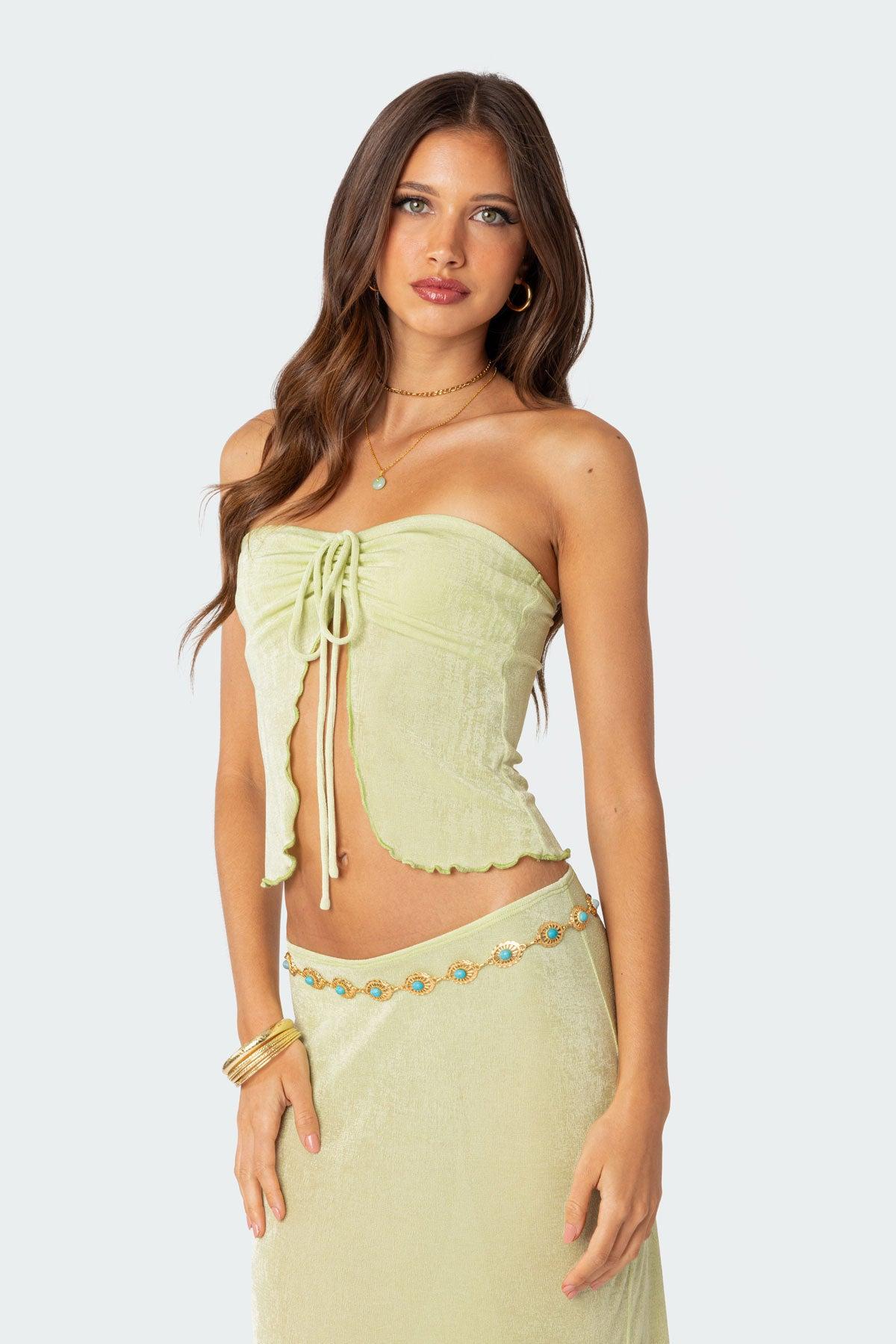 Milan Slitted Maxi Skirt Product Image