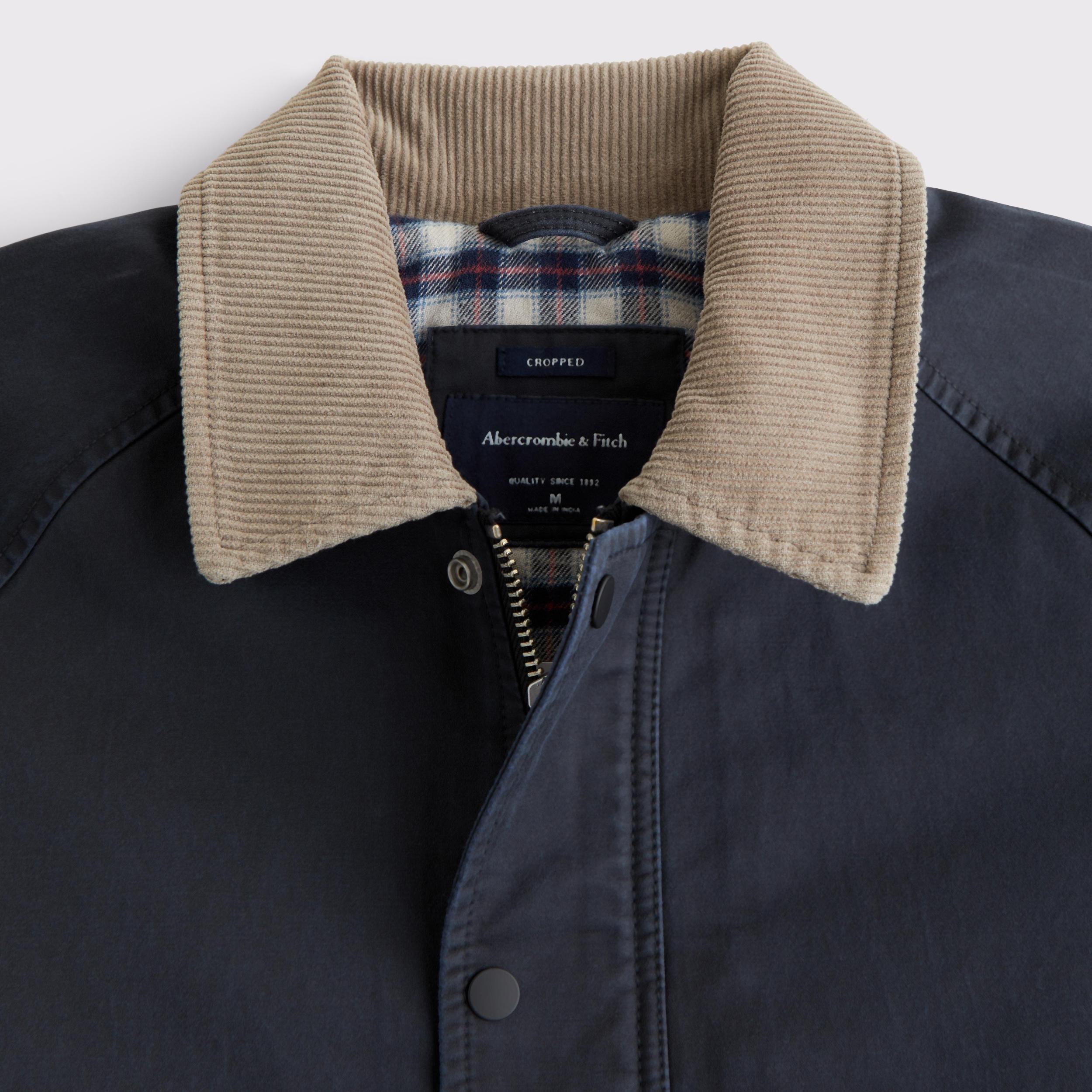 Lightweight Cropped Barn Jacket Product Image