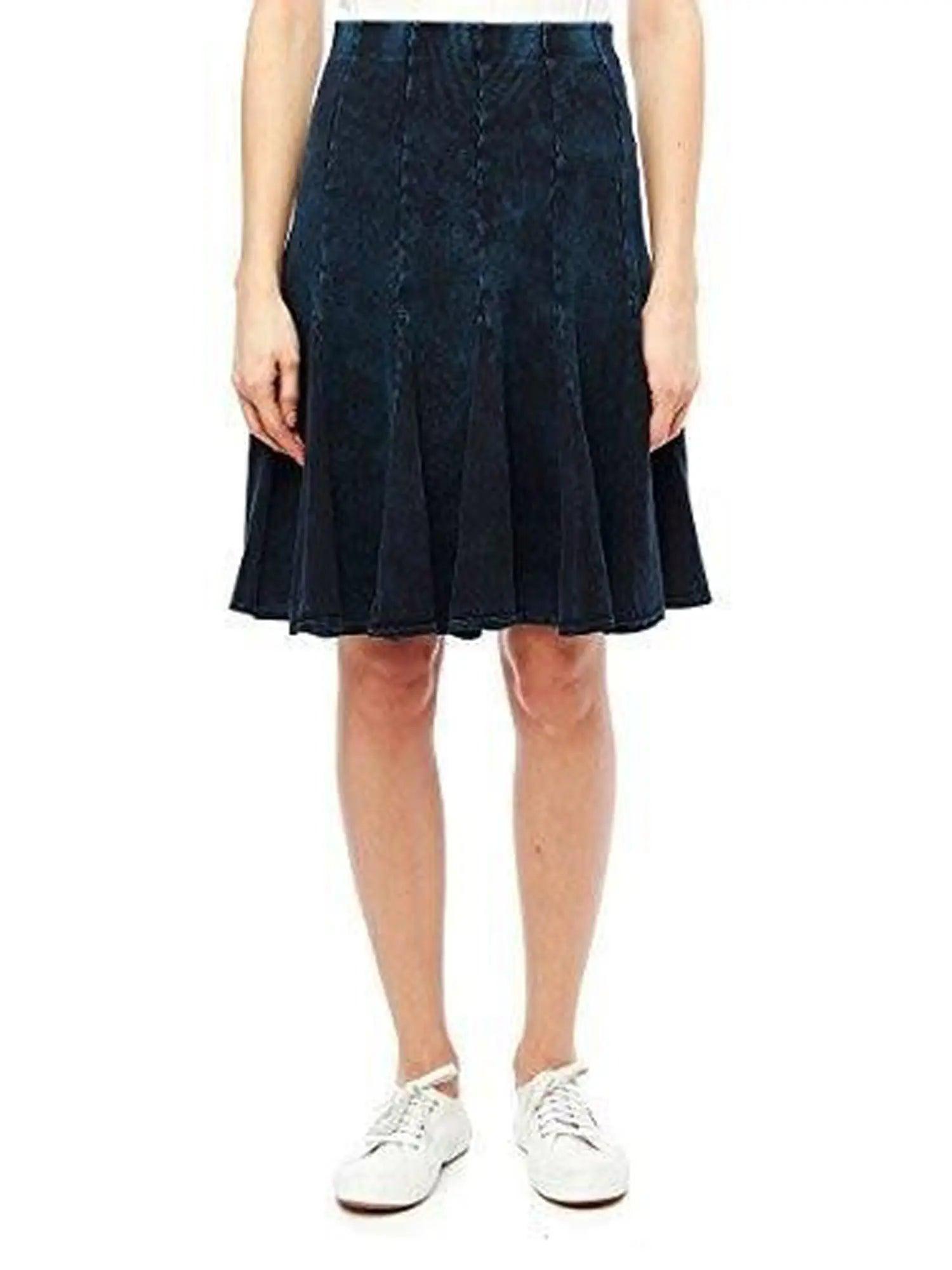 Hard Tail Fit-N-Flare Ribbed Skirt CS-105 Product Image
