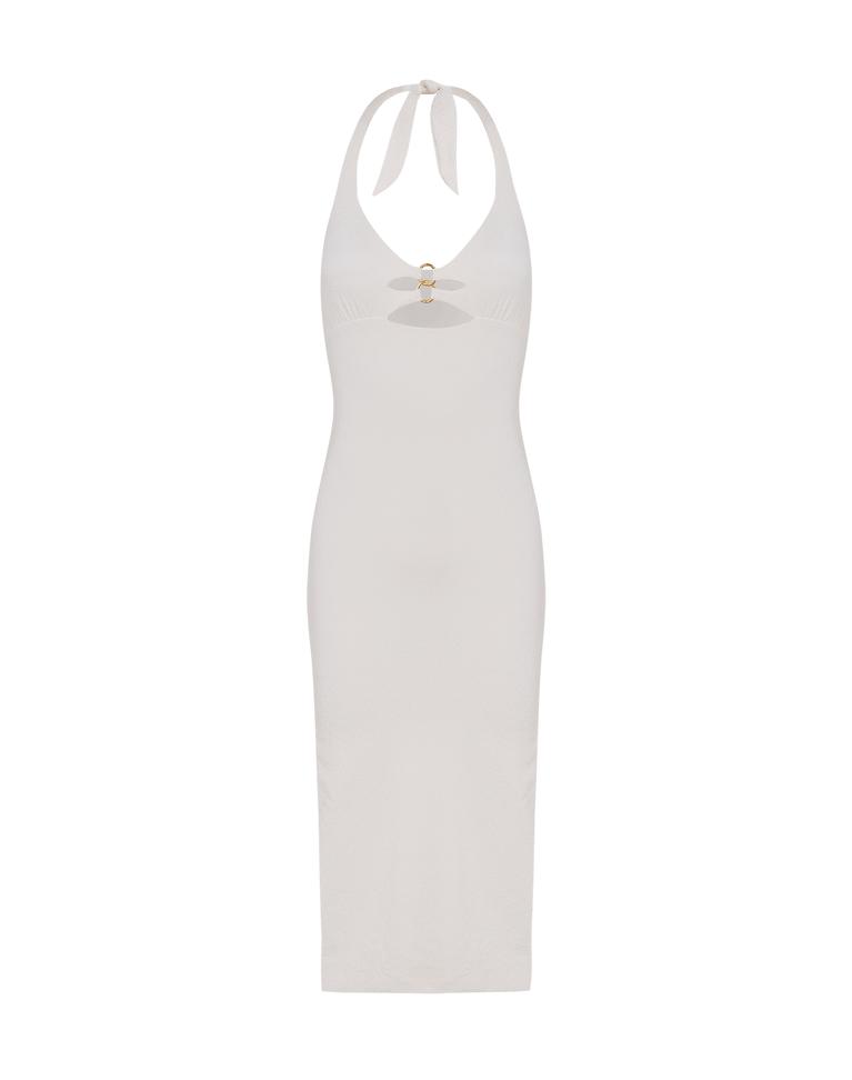 Firenze Alanna Midi Dress - Off White Product Image