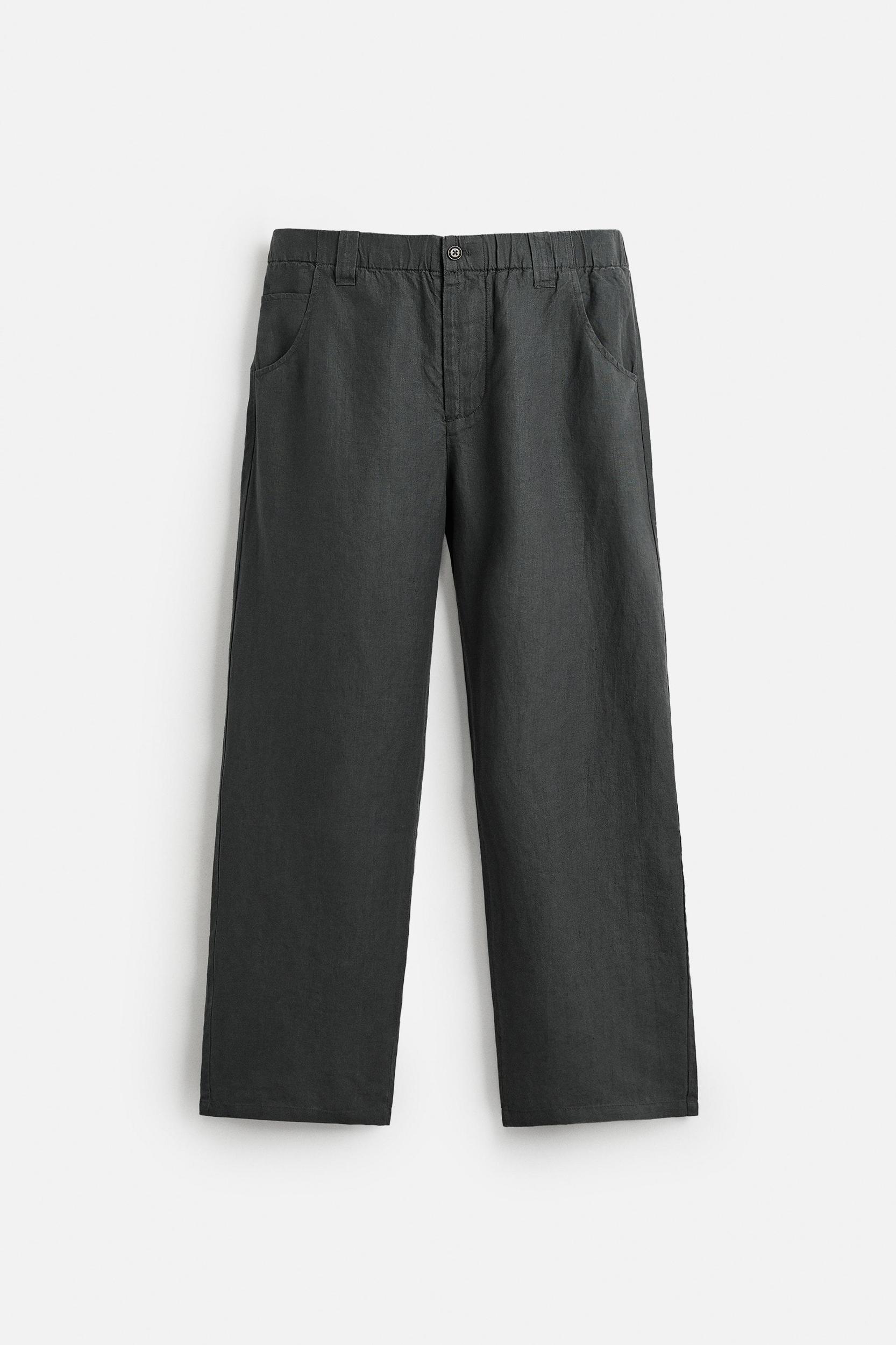RELAXED FIT 100% HEMP PANTS Product Image