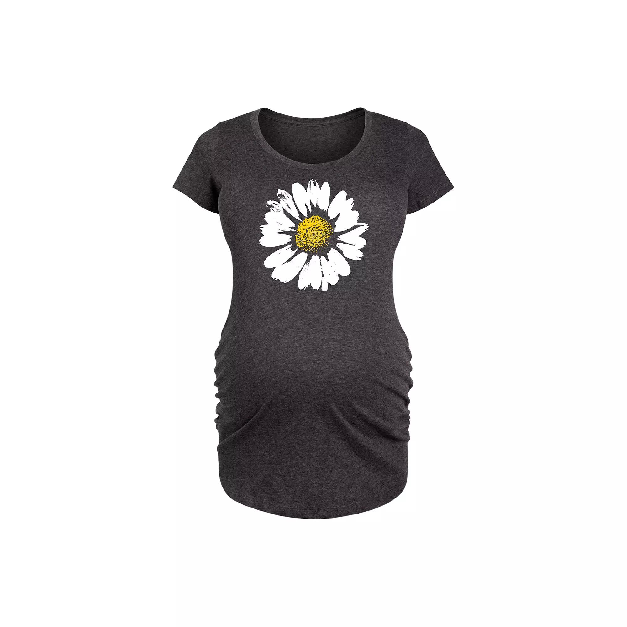 Maternity Big Daisy Graphic Tee, Women's,  Product Image