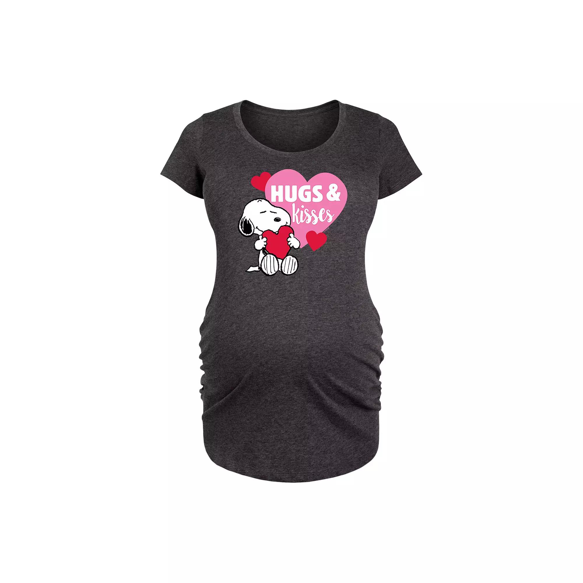 Maternity Skeleton Baby Football Graphic Tee, Women's,  Product Image