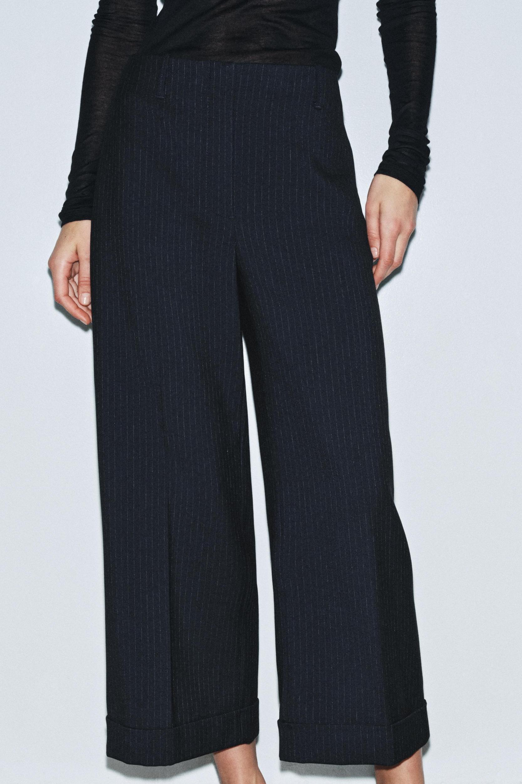 ZW COLLECTION PINSTRIPE PANTS Product Image