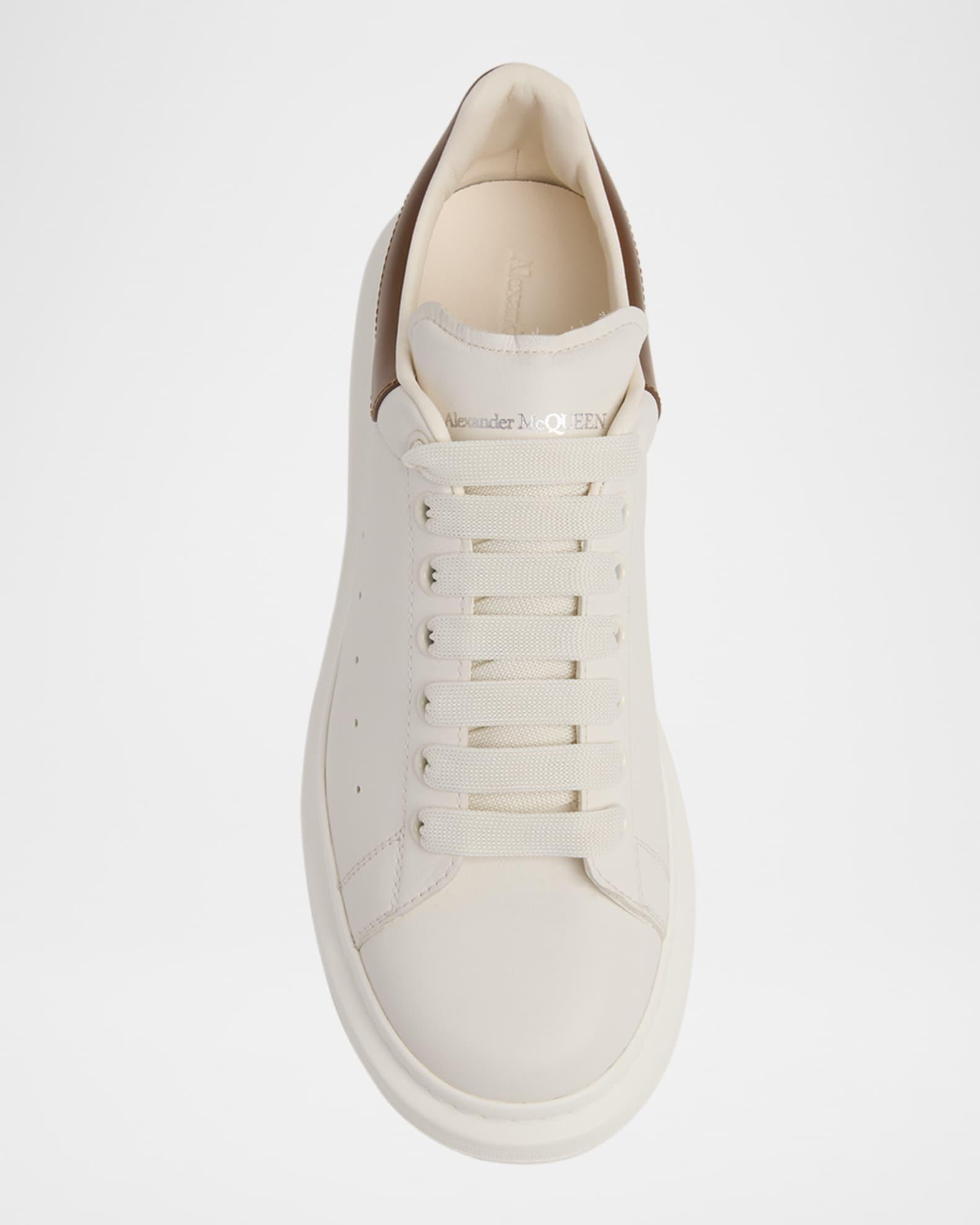 Men's Oversized Leather Low-Top Sneakers Product Image