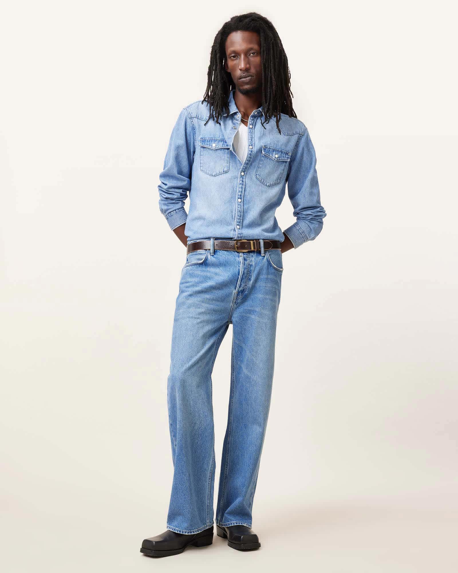 MacGowan Denim Shirt Product Image