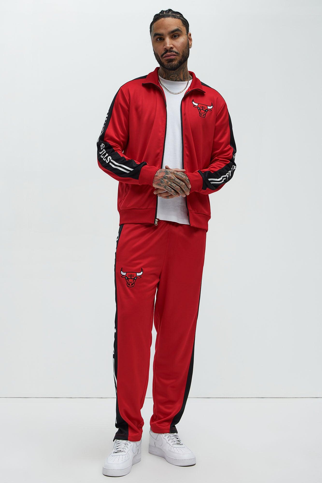 Bulls Stand By Track Jacket - Red Male Product Image