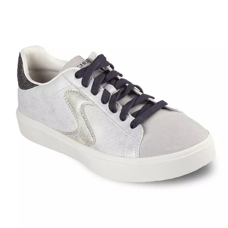 Skechers Eden LX Glimpse of Glitter Women's Sneakers, Size: 9.5, Light Gray Black Product Image