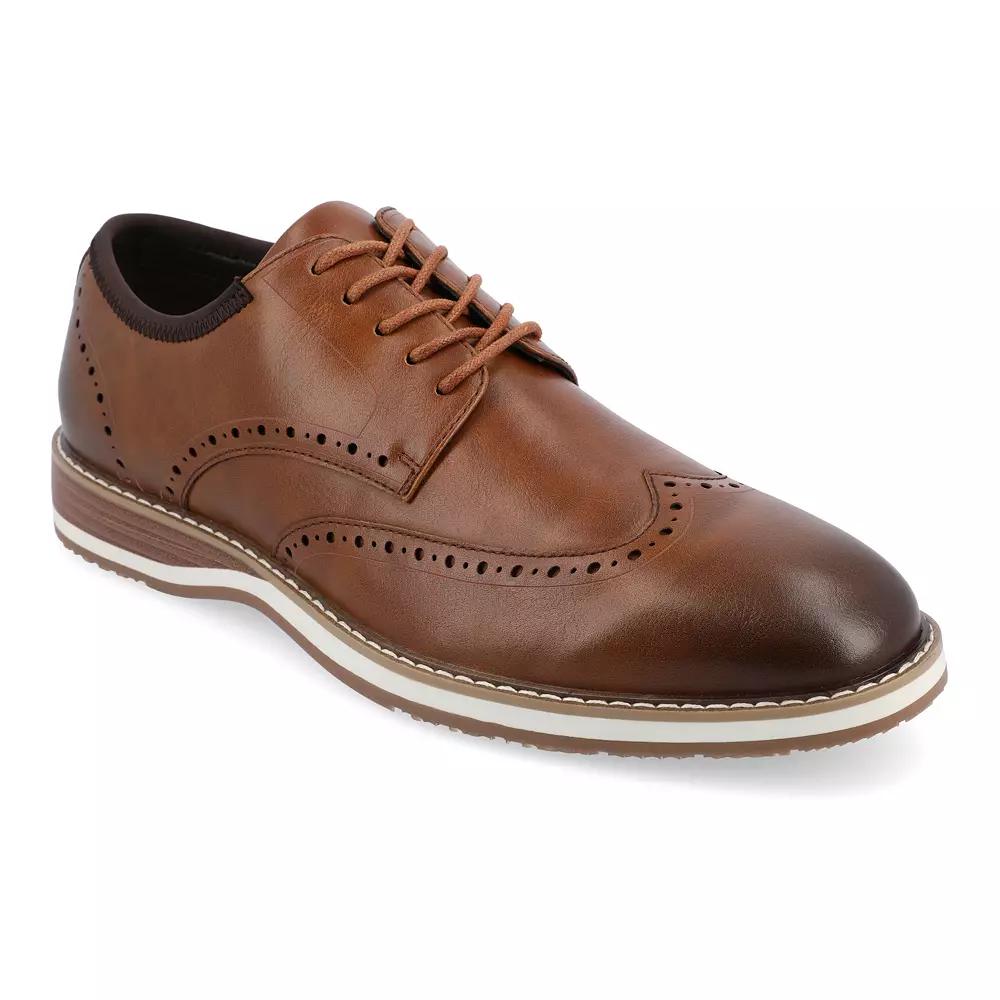 VANCE Ozzy Men's Wingtip Hybrid Dress Shoes,  Product Image