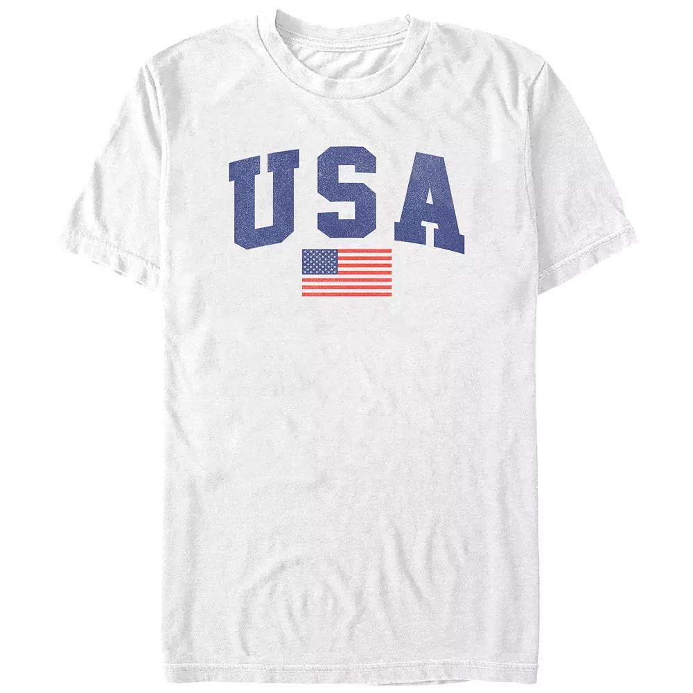 Men's USA Flag Graphic Tee,  Product Image