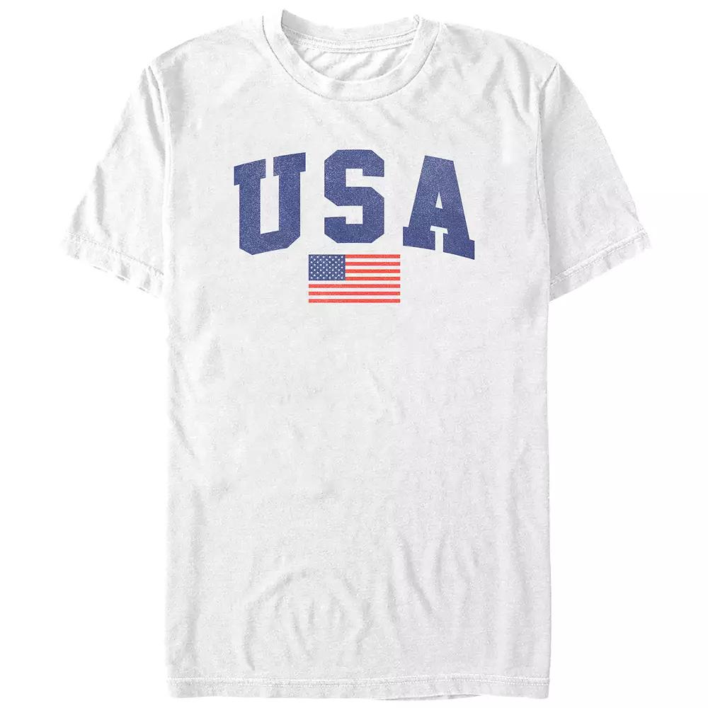 Men's USA Flag Graphic Tee,  Product Image