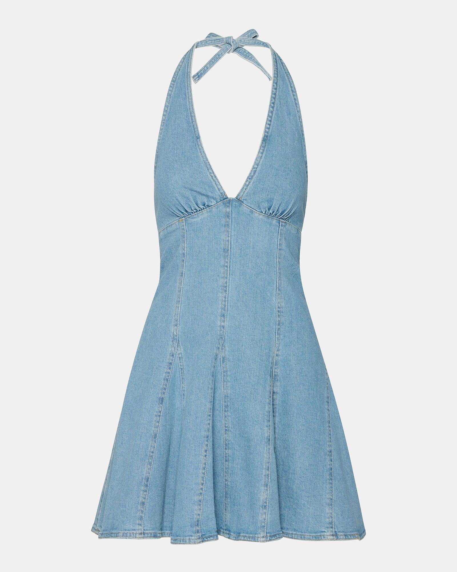 MALIA DENIM DRESS Female Product Image