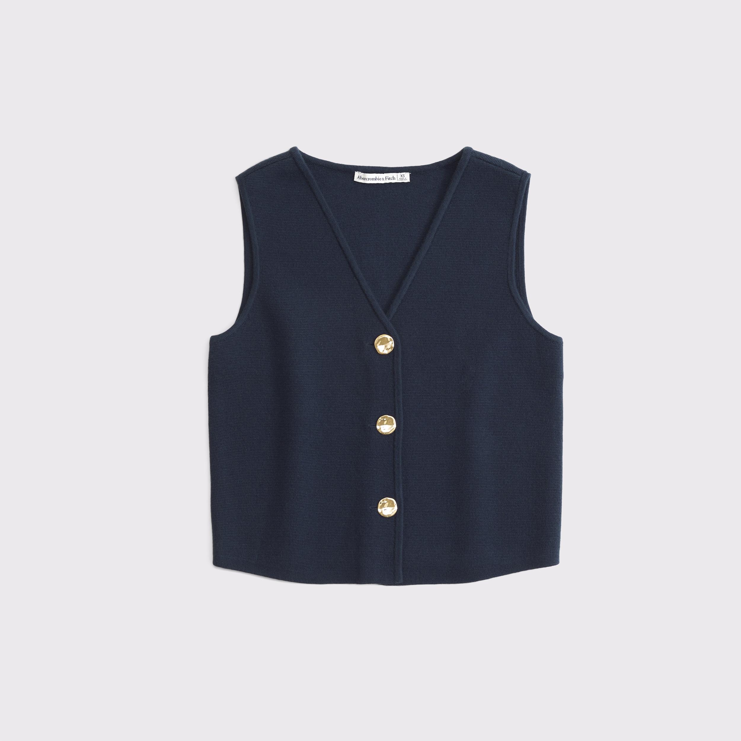 LuxeLoft V-Neck Vest Product Image