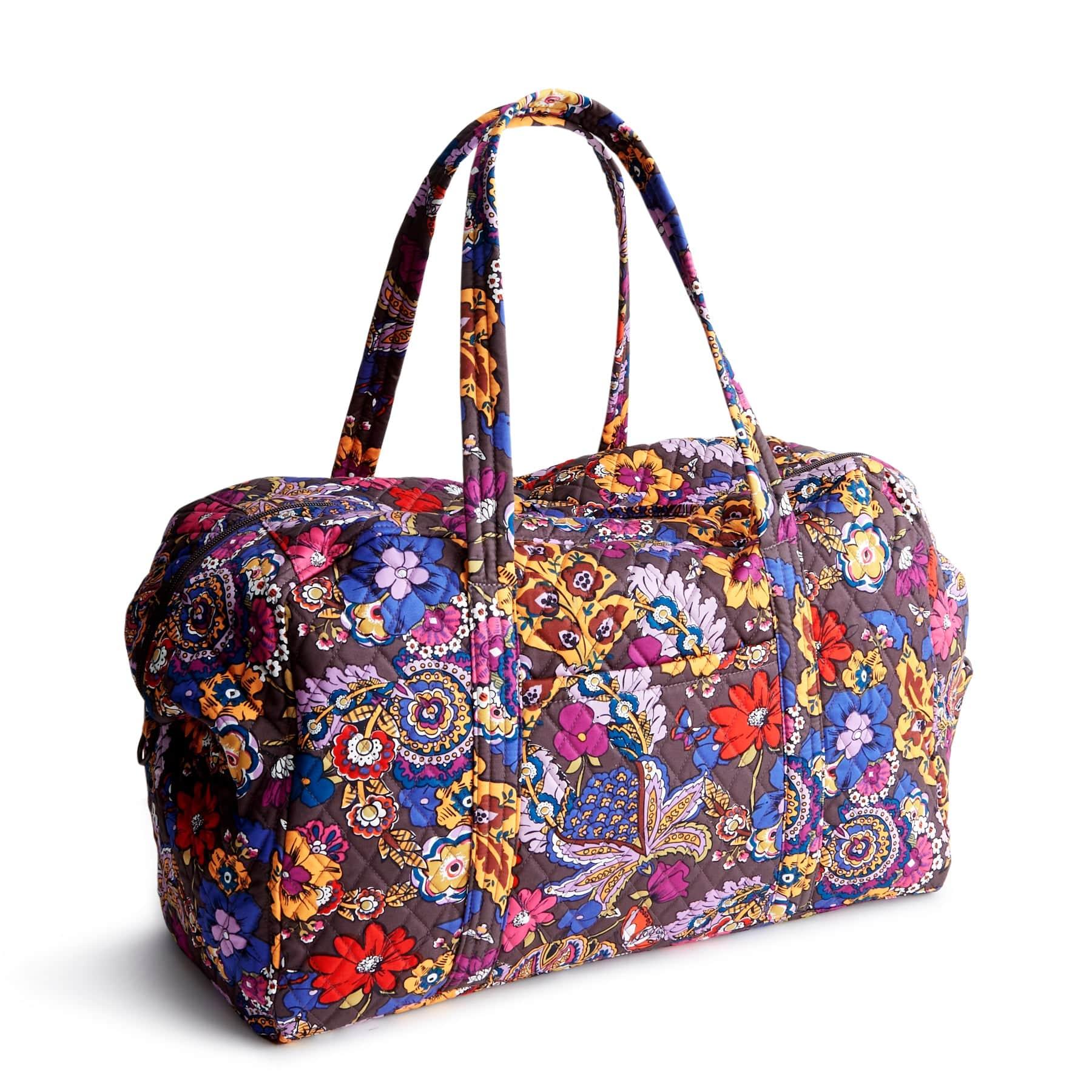 Vera Bradley Large Miramar Weekender Women in Starry Paisley Blue Product Image