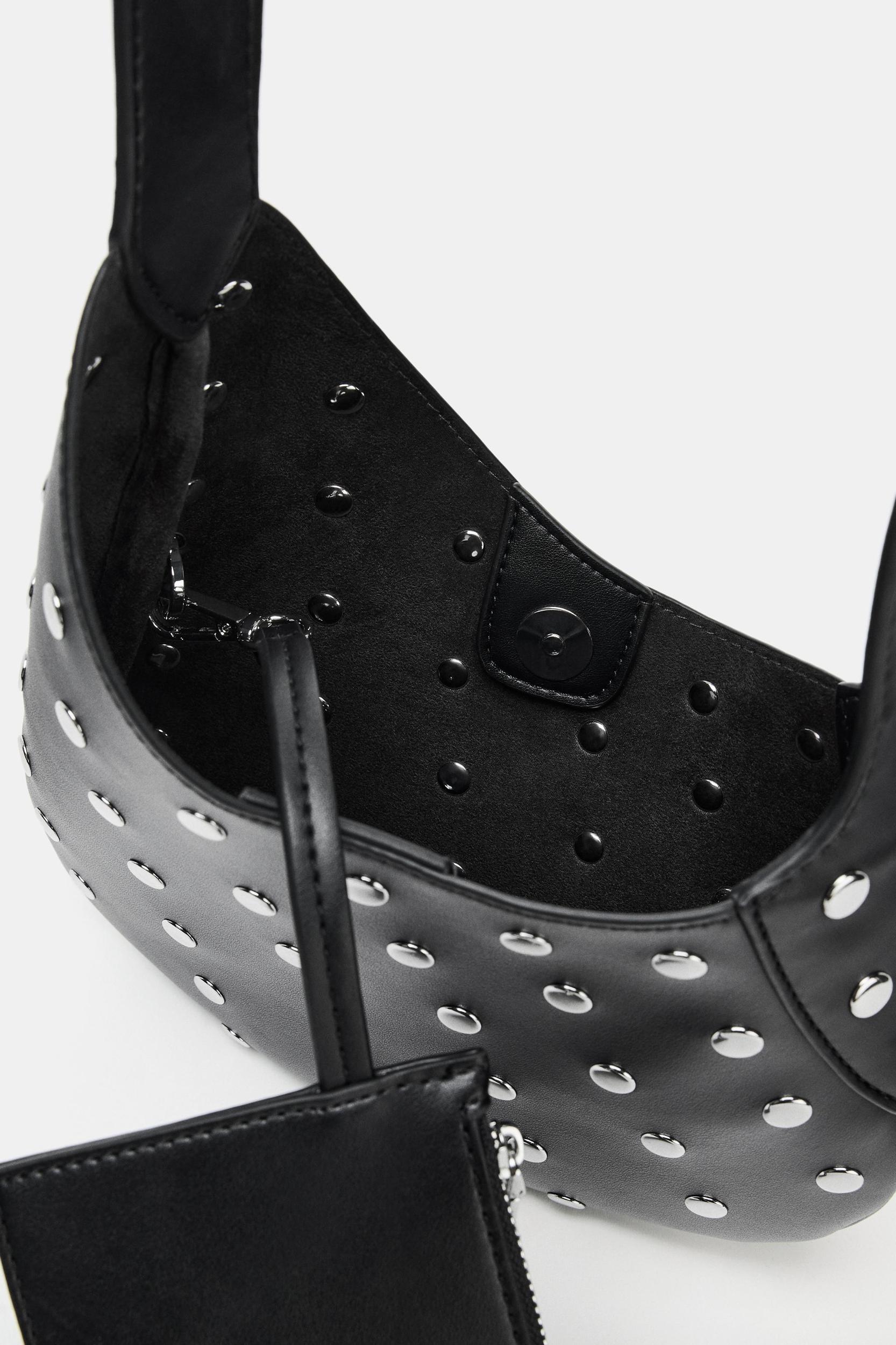 STUDDED SHOULDER BAG Product Image