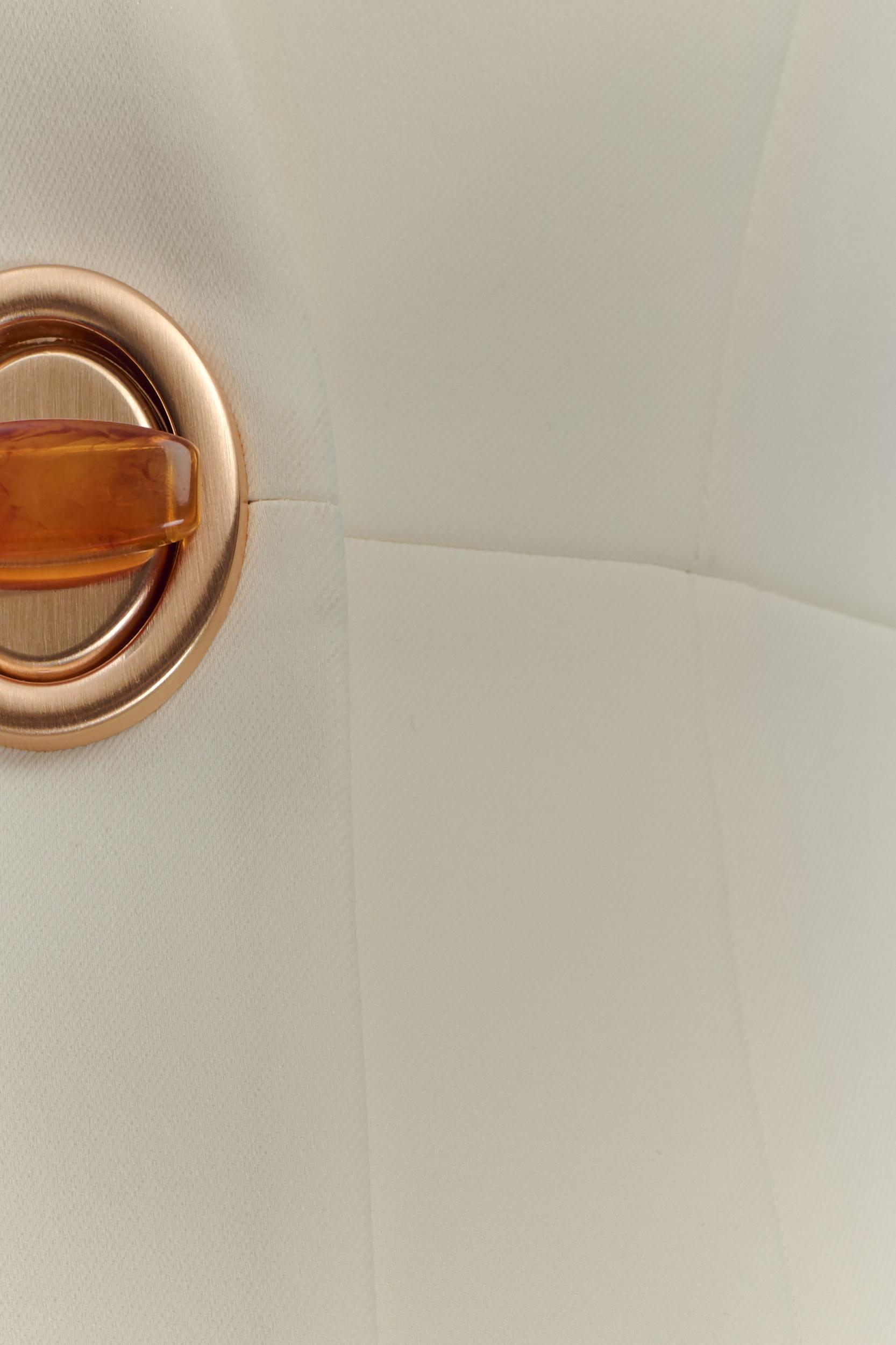 Angelie Suiting Vest Top - Ivory Product Image