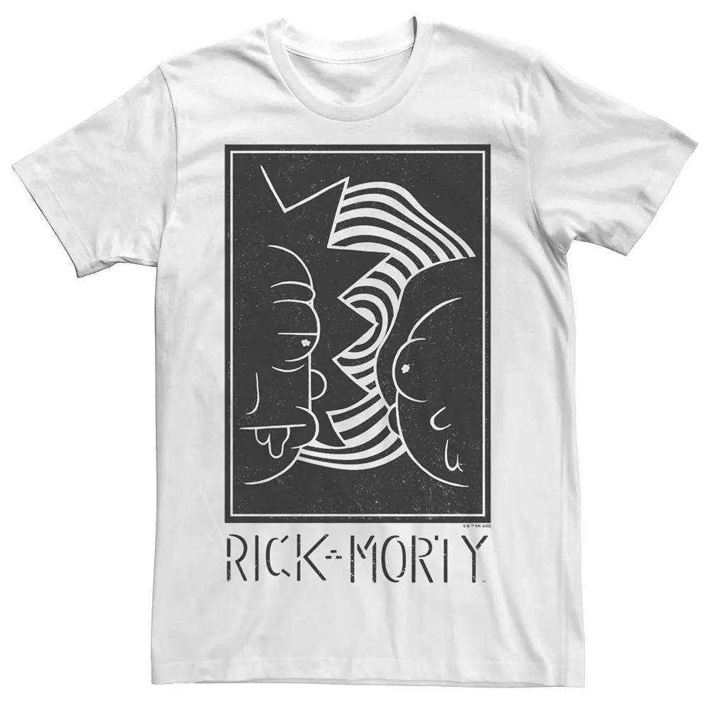 Men's Rick And Morty Dark Poster Tee,  Product Image