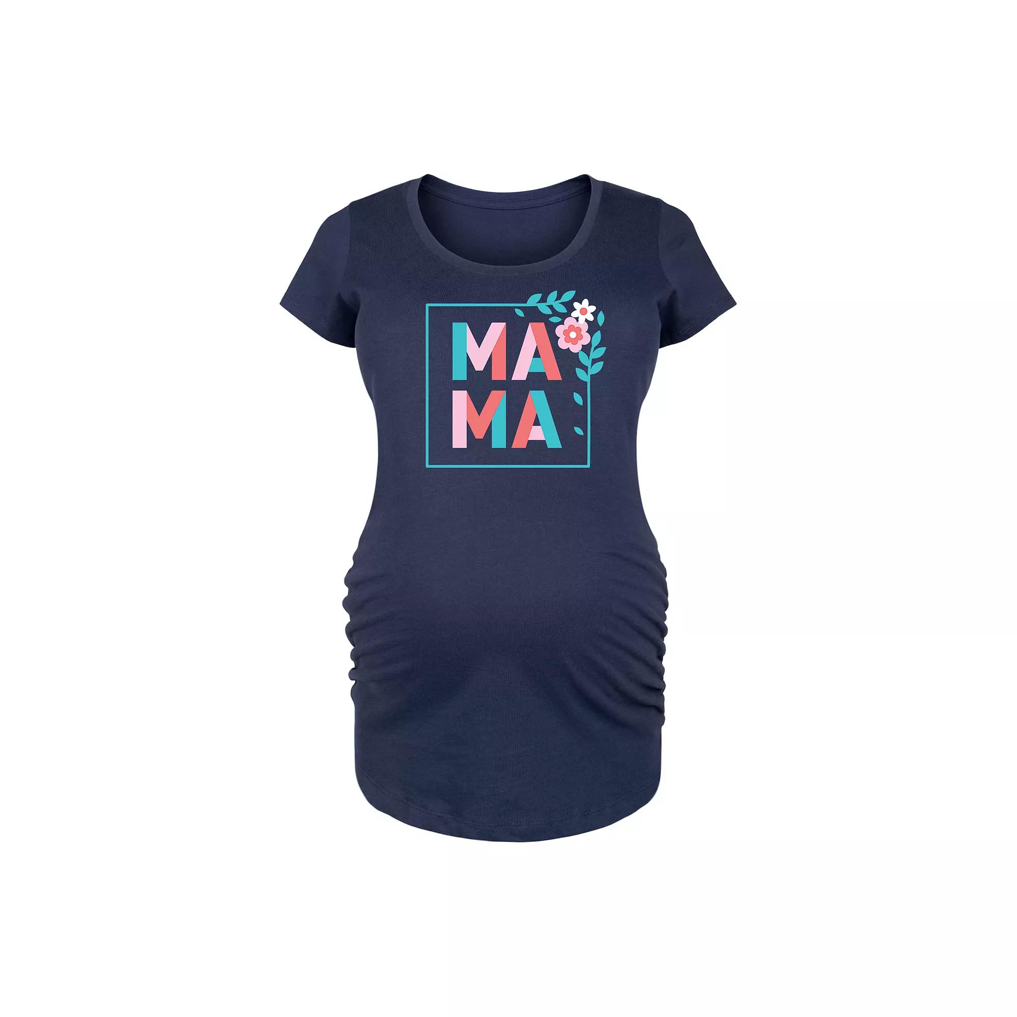 Maternity Floral Mama Graphic Tee, Women's,  Product Image