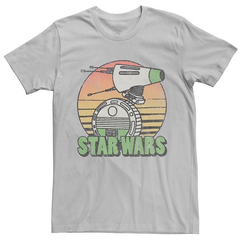 Men's Star Wars The Rise of Skywalker Retro D-0 Sunset Tee,  Product Image