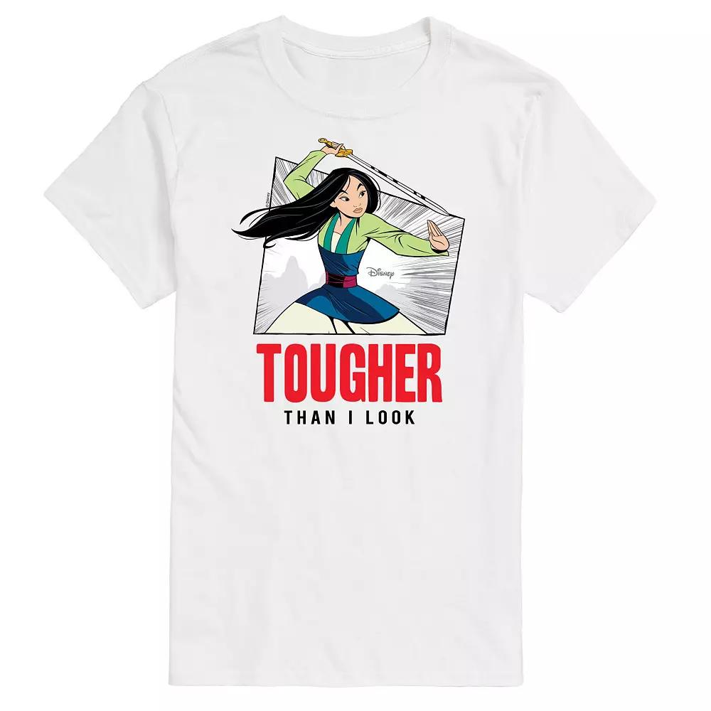 Disney's Mulan Big & Tall Tougher Than I Look Graphic Tee, Men's,  Product Image