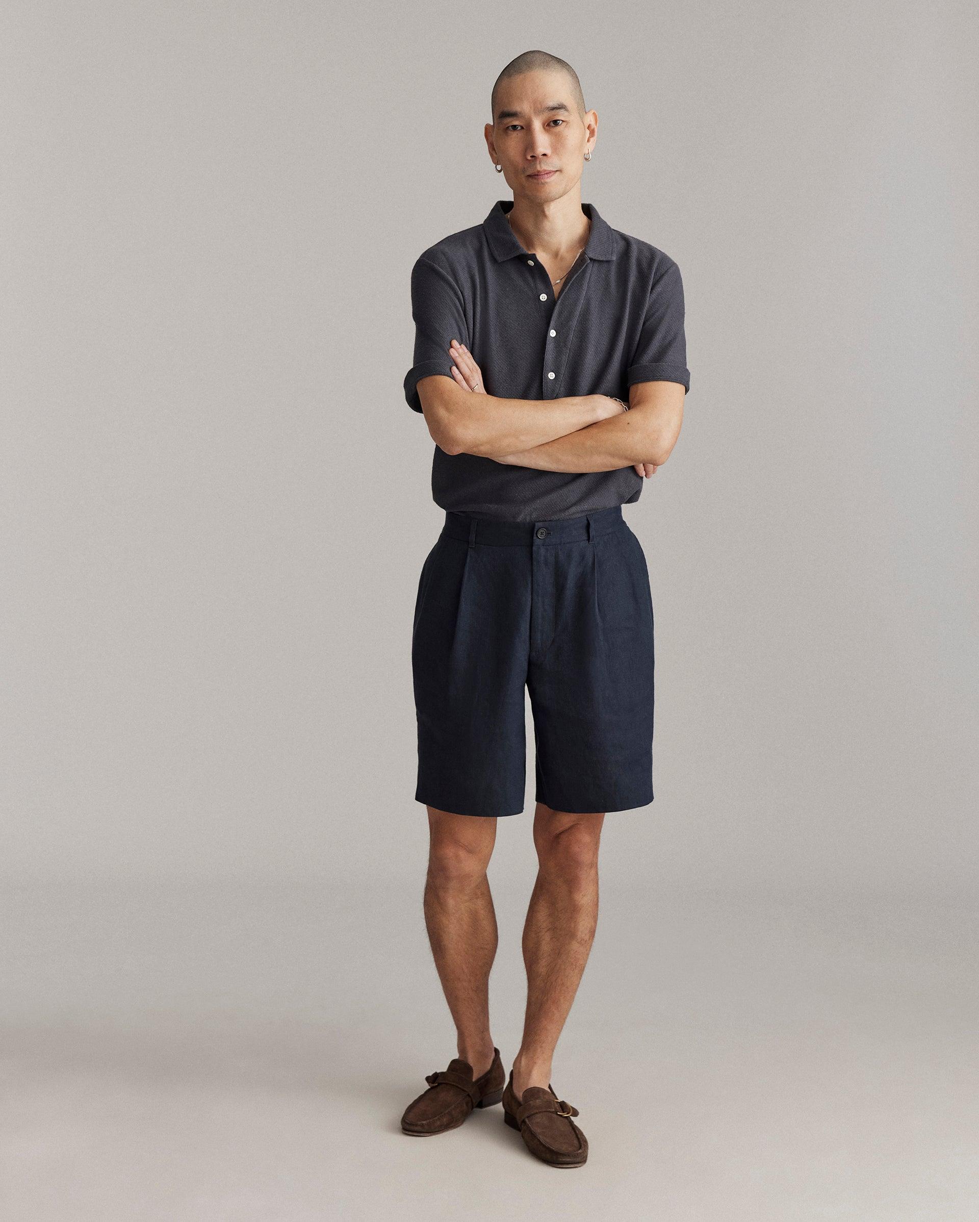 Double Pleated Short -  Product Image