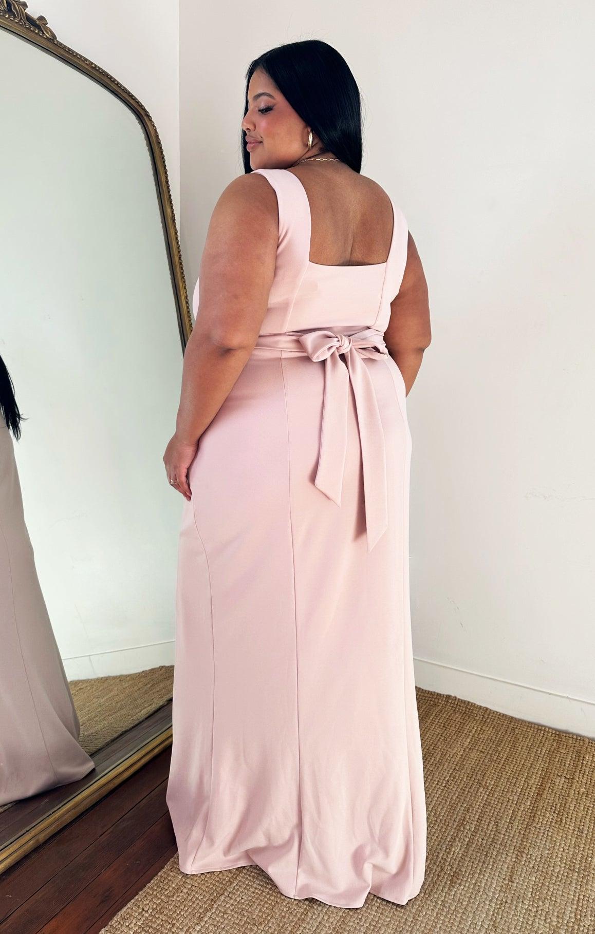 Paris Gown ~ Dusty Blush Stretch Product Image