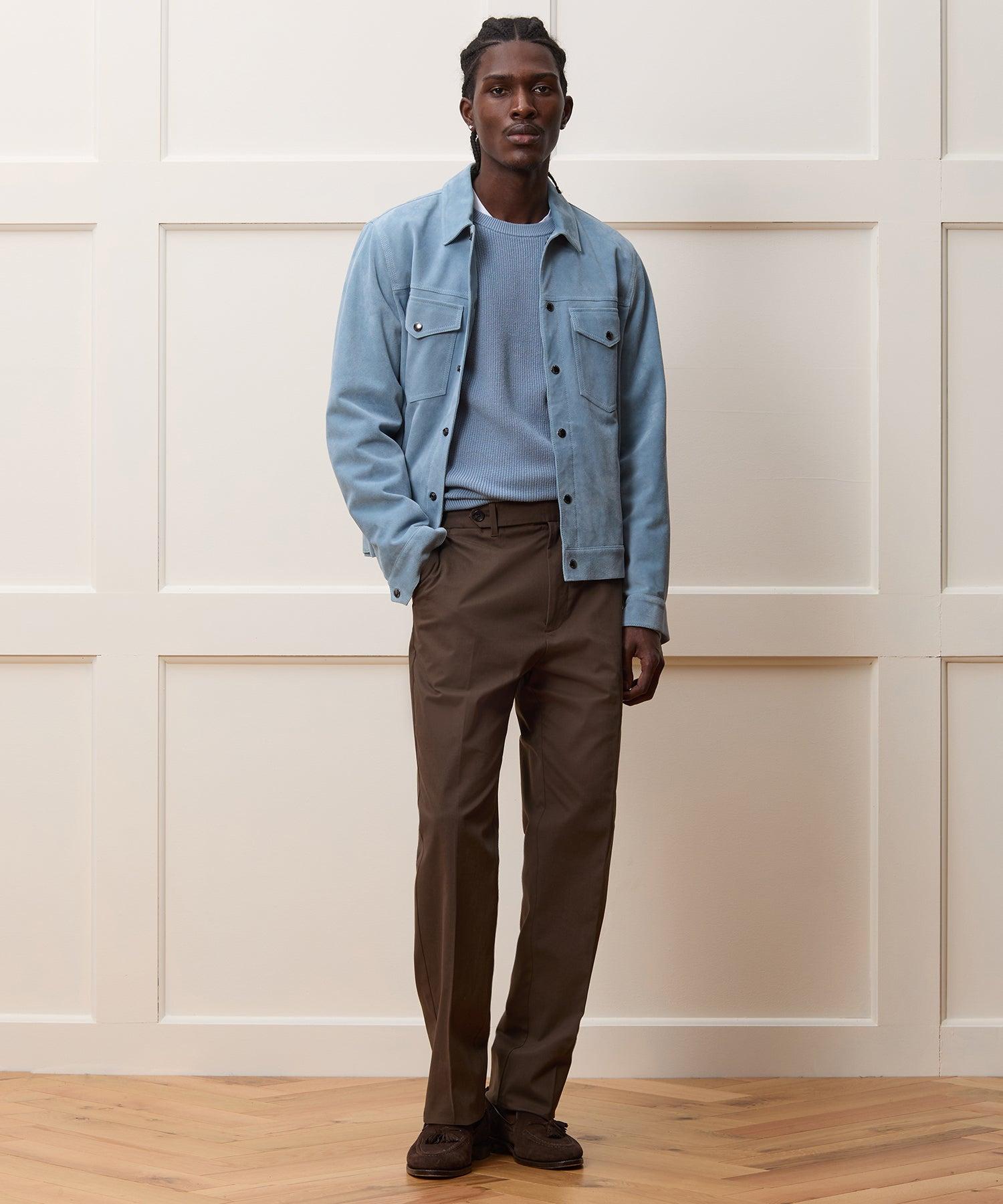 Italian Cotton Tab Chino Product Image