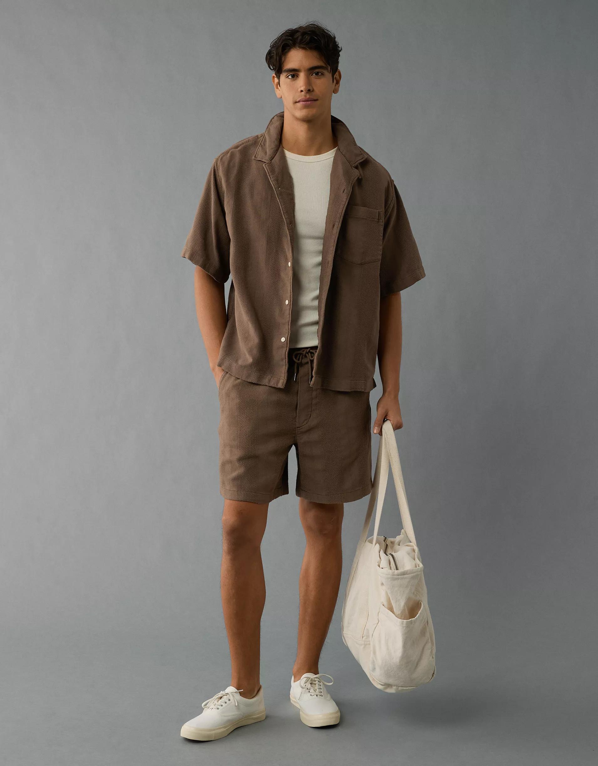 AE Poolside Button-Up Shirt Product Image