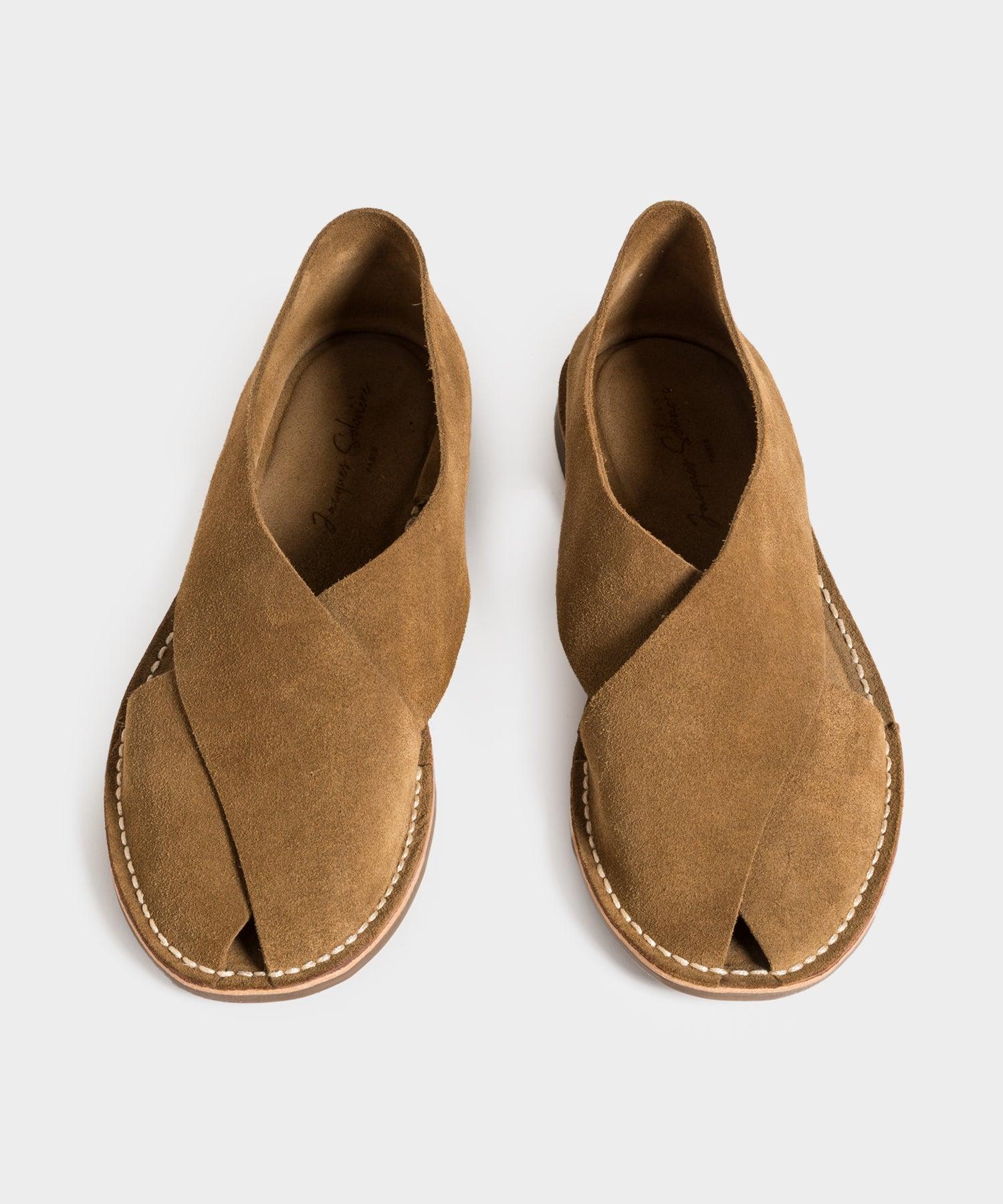 Jacques Solovière Biarritz Maracca Suede Sandal Product Image