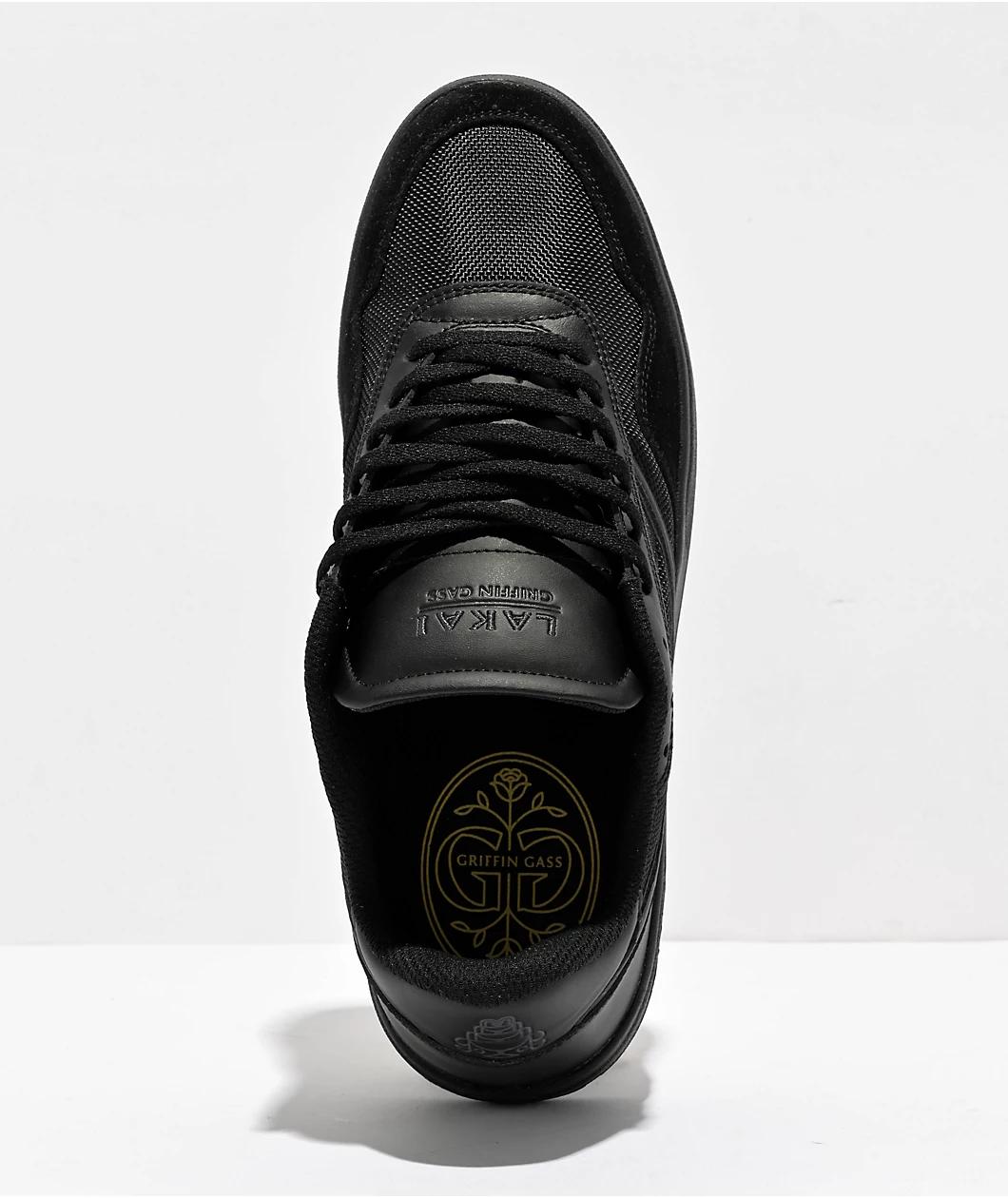 Lakai Terrace Black Skate Shoes Product Image