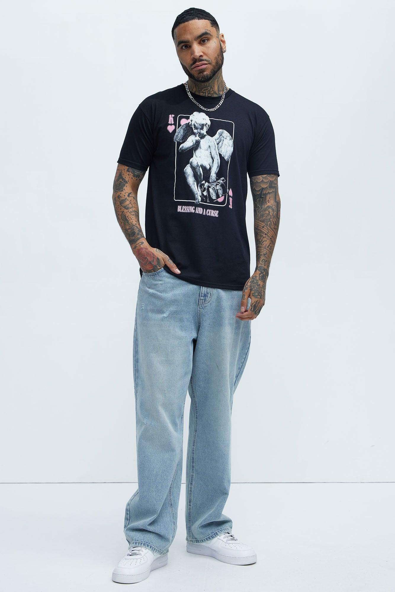 Blessings And A Curse Short Sleeve Tee - Black Product Image