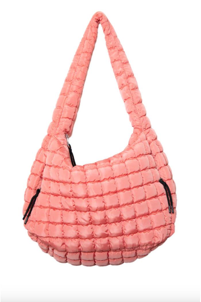 Quilted Hobo Tote Product Image