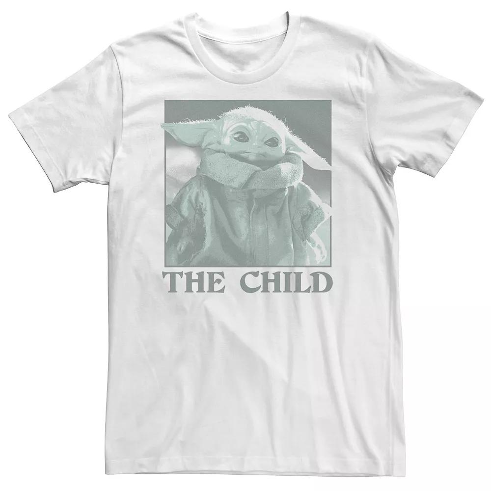Big & Tall Star Wars The Child Monochrome Tee, Men's,  Product Image