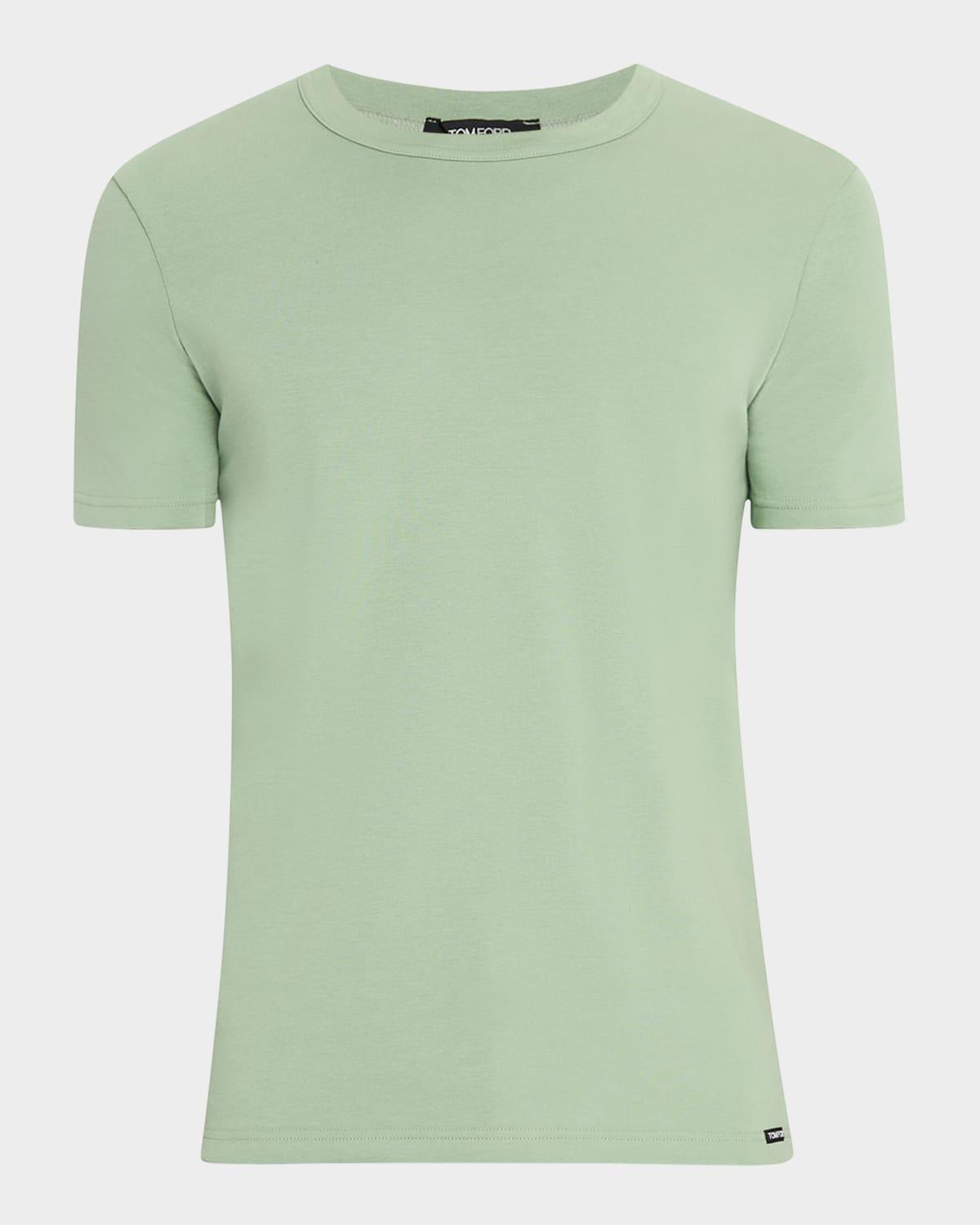 Mens Solid Stretch Jersey T-Shirt Product Image