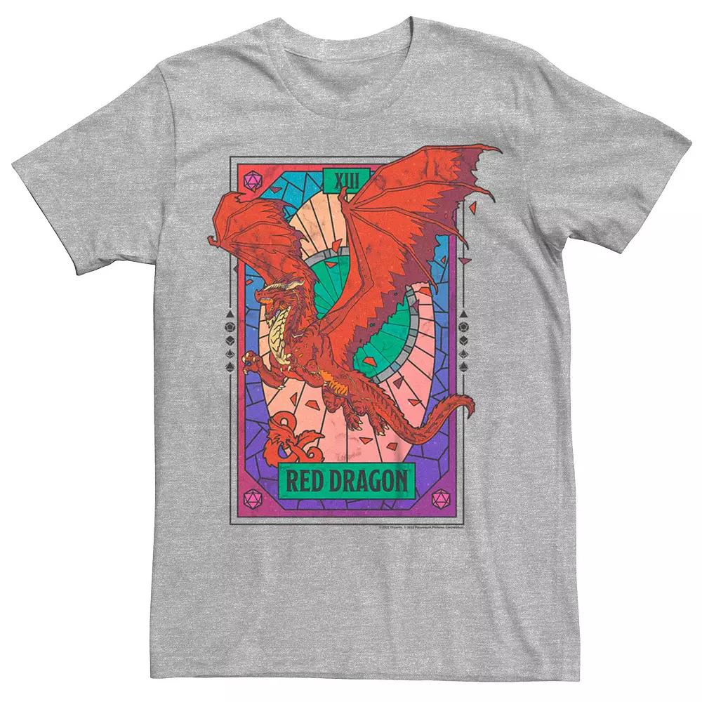 Men's Dungeons & Dragons Red Dragon Tarot Tee,  Product Image