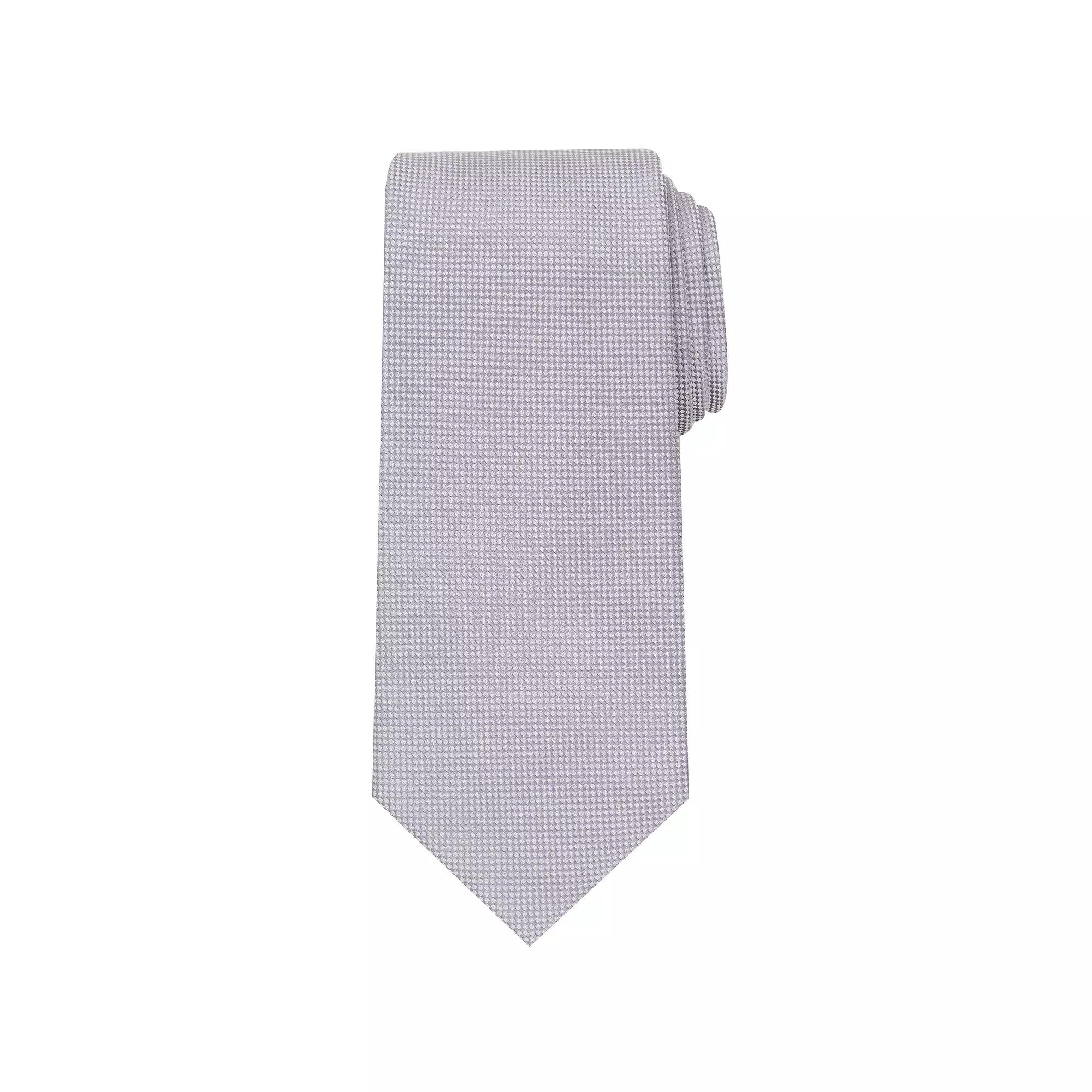 Men's Bespoke Solid Tie, Purple Oxford Product Image