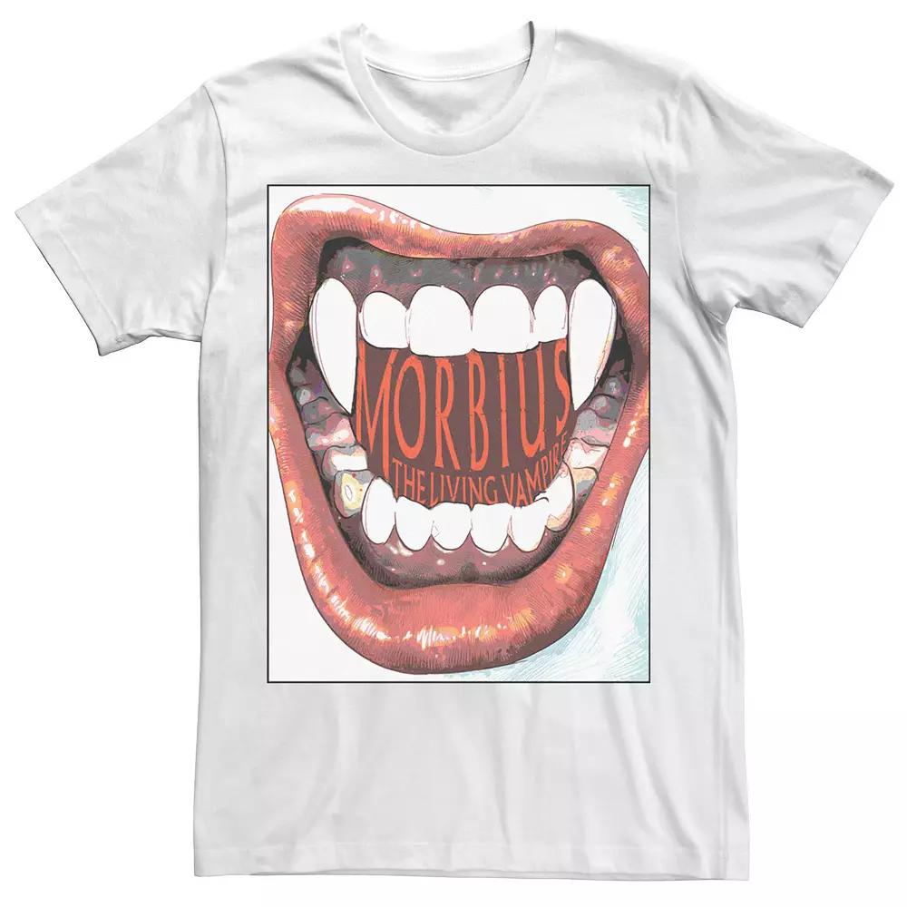 Men's Marvel Morbius The Living Vampire Teeth Tee,  Product Image