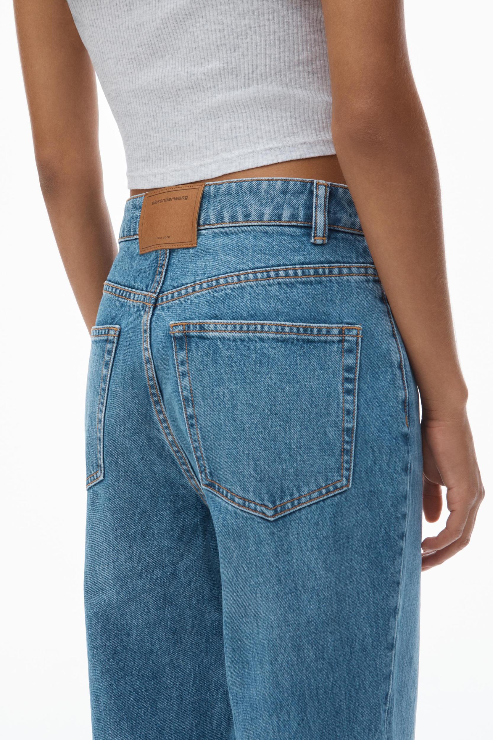 Fly High-rise Stacked Jeans Product Image