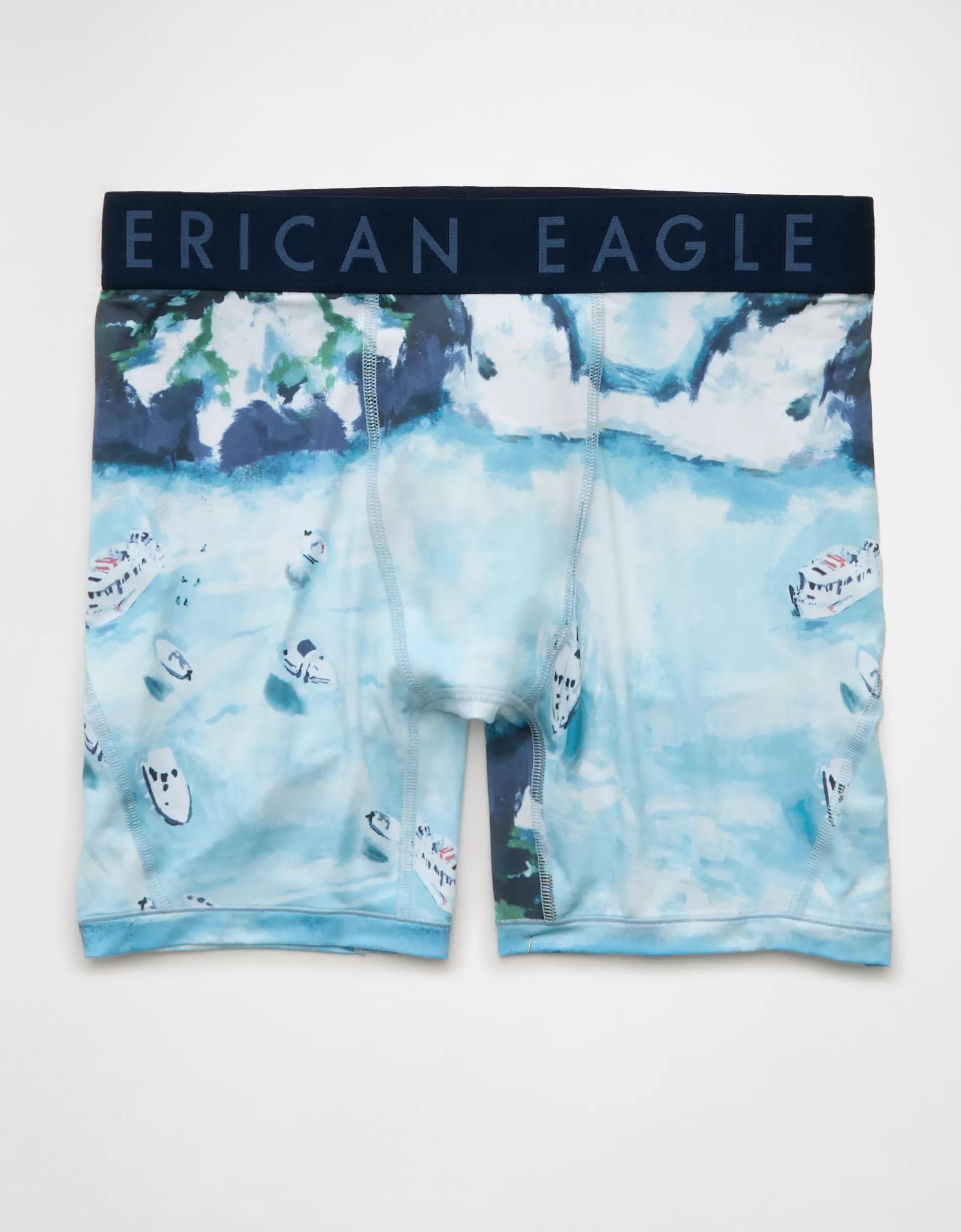 AEO Men's Space Dye 6" Flex Boxer Brief Product Image